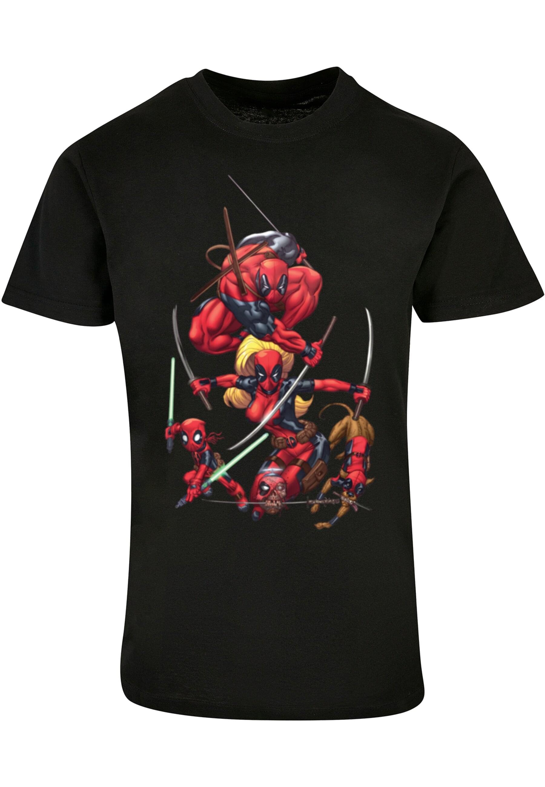 ABSOLUTE CULT T-Shirt "ABSOLUTE CULT Herren Deadpool - Family Group Swords günstig online kaufen