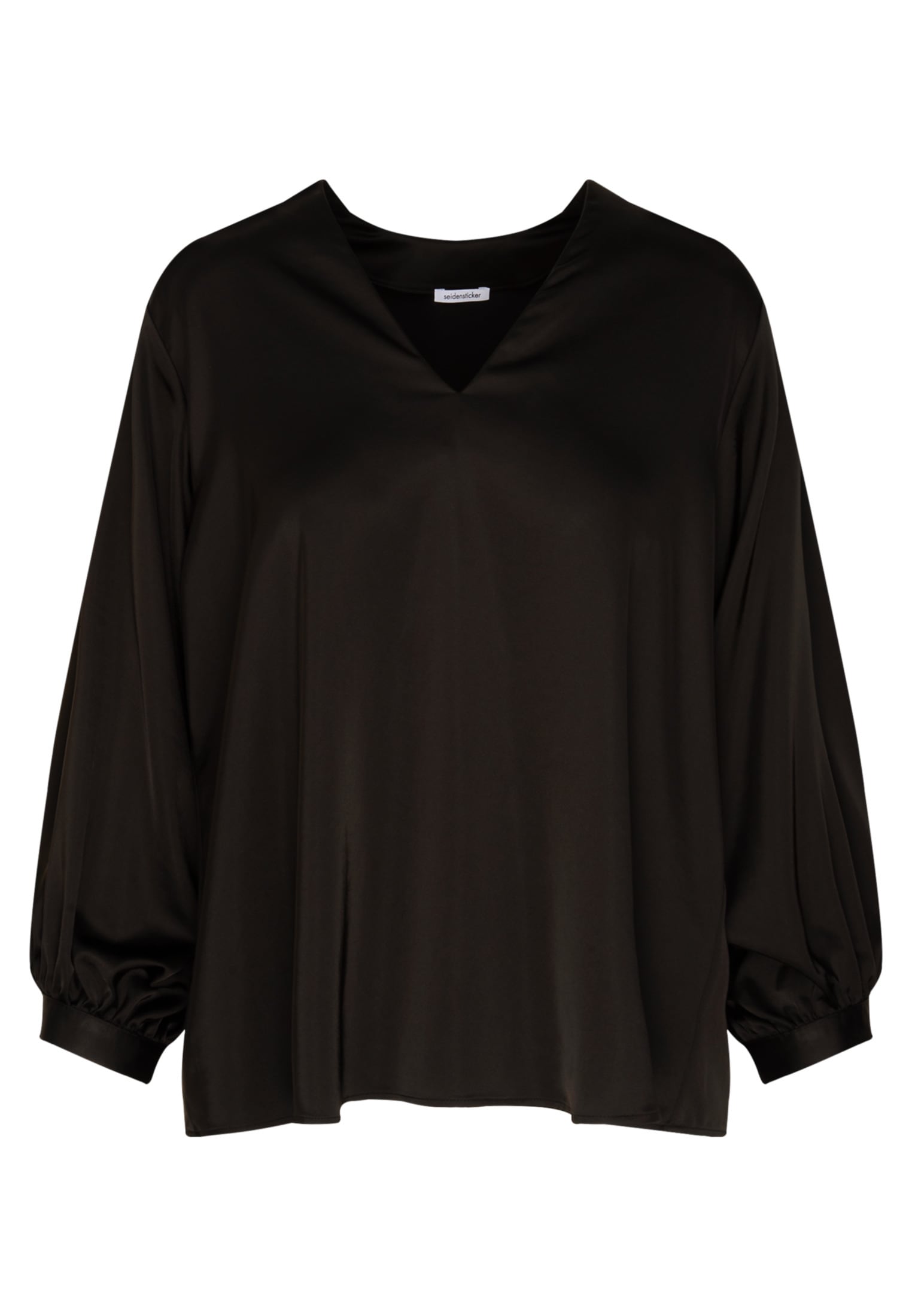 seidensticker Klassische Bluse »Schwarze Rose«, Tunika Uni