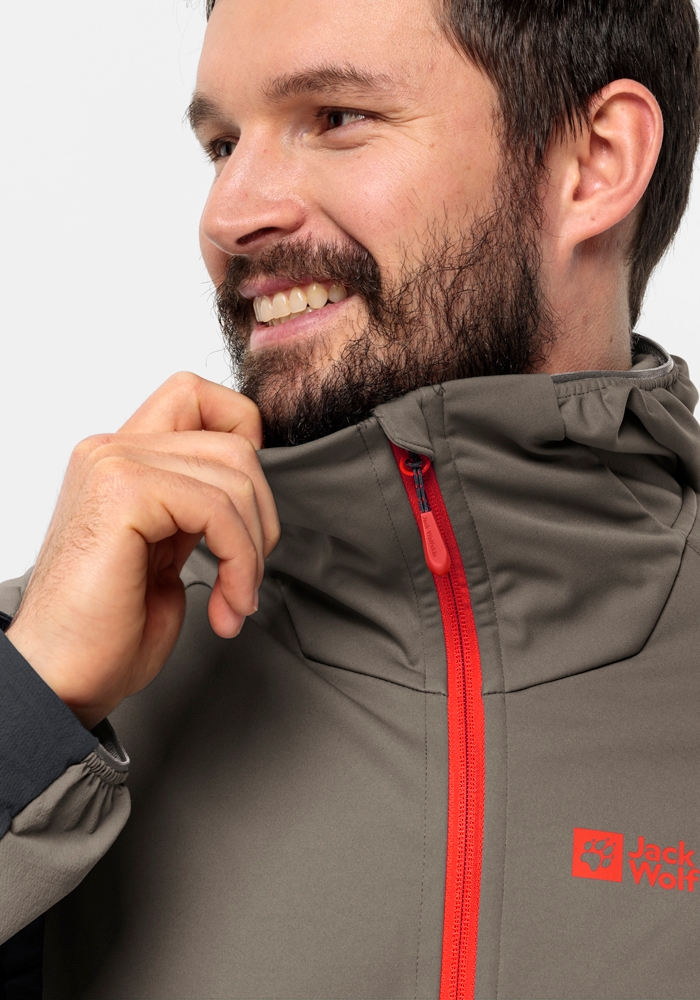 Jack Wolfskin Outdoorjacke »BRISSTAL HOODY M«, mit Kapuze