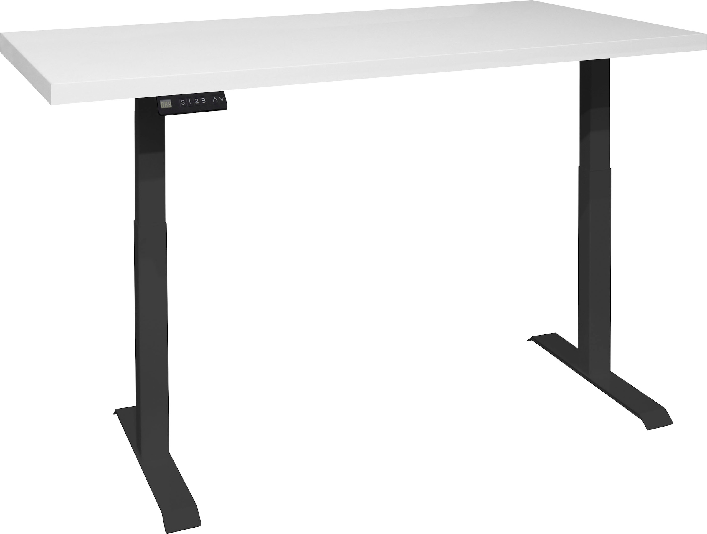 Mäusbacher Schreibtisch "Big System Office", Breite 180 cm, elektrisch höhenverstellbar