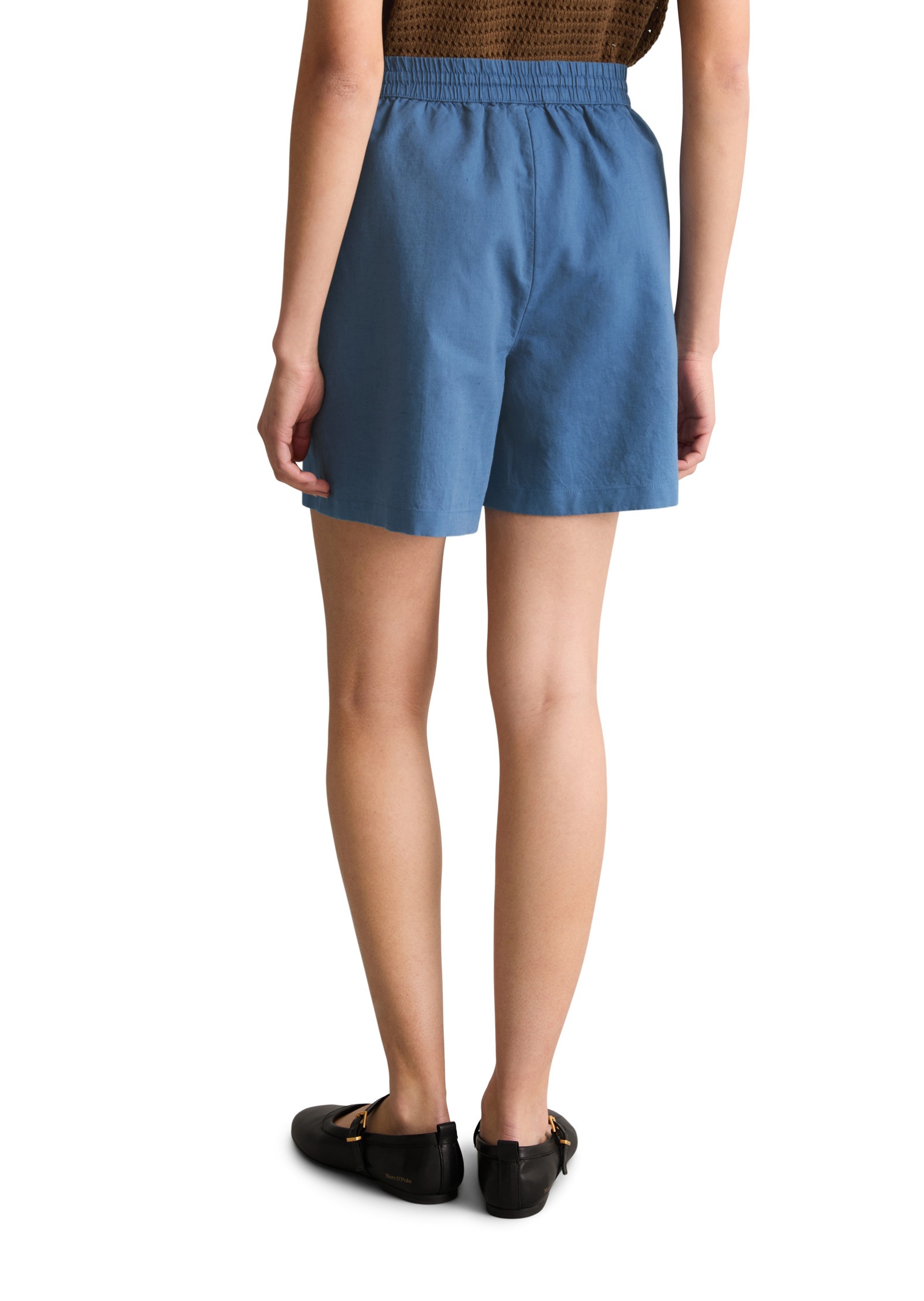 Marc O'Polo DENIM Shorts »aus Leinen-Baumwolle-Mix«