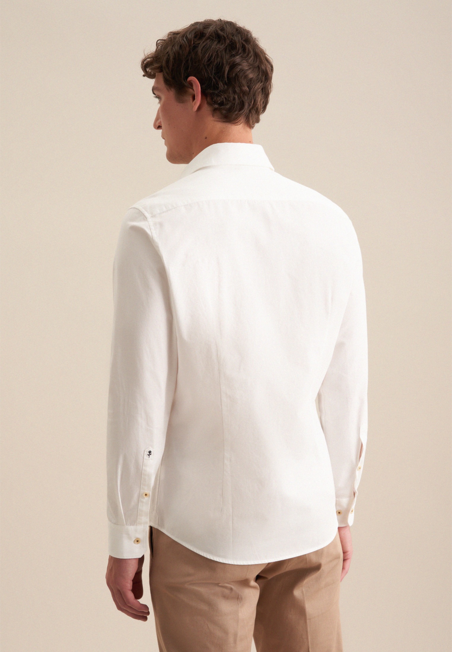 seidensticker Businesshemd Slim 1/1 Kentkragen Uni günstig online kaufen