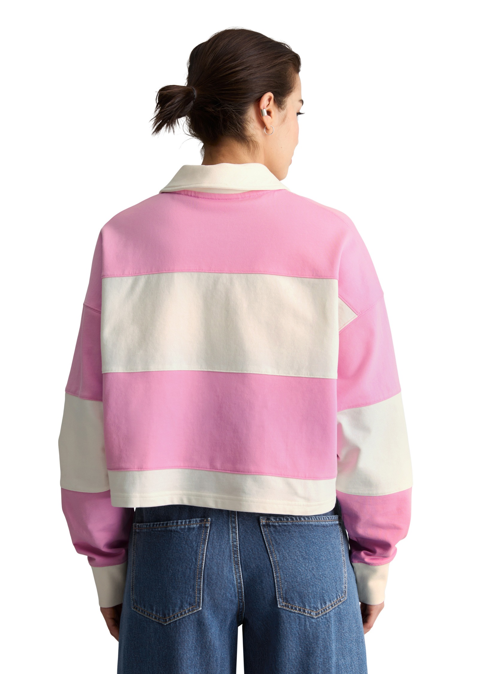 Marc O'Polo Denim Women's Sweatshirt Light Pink XXS 2