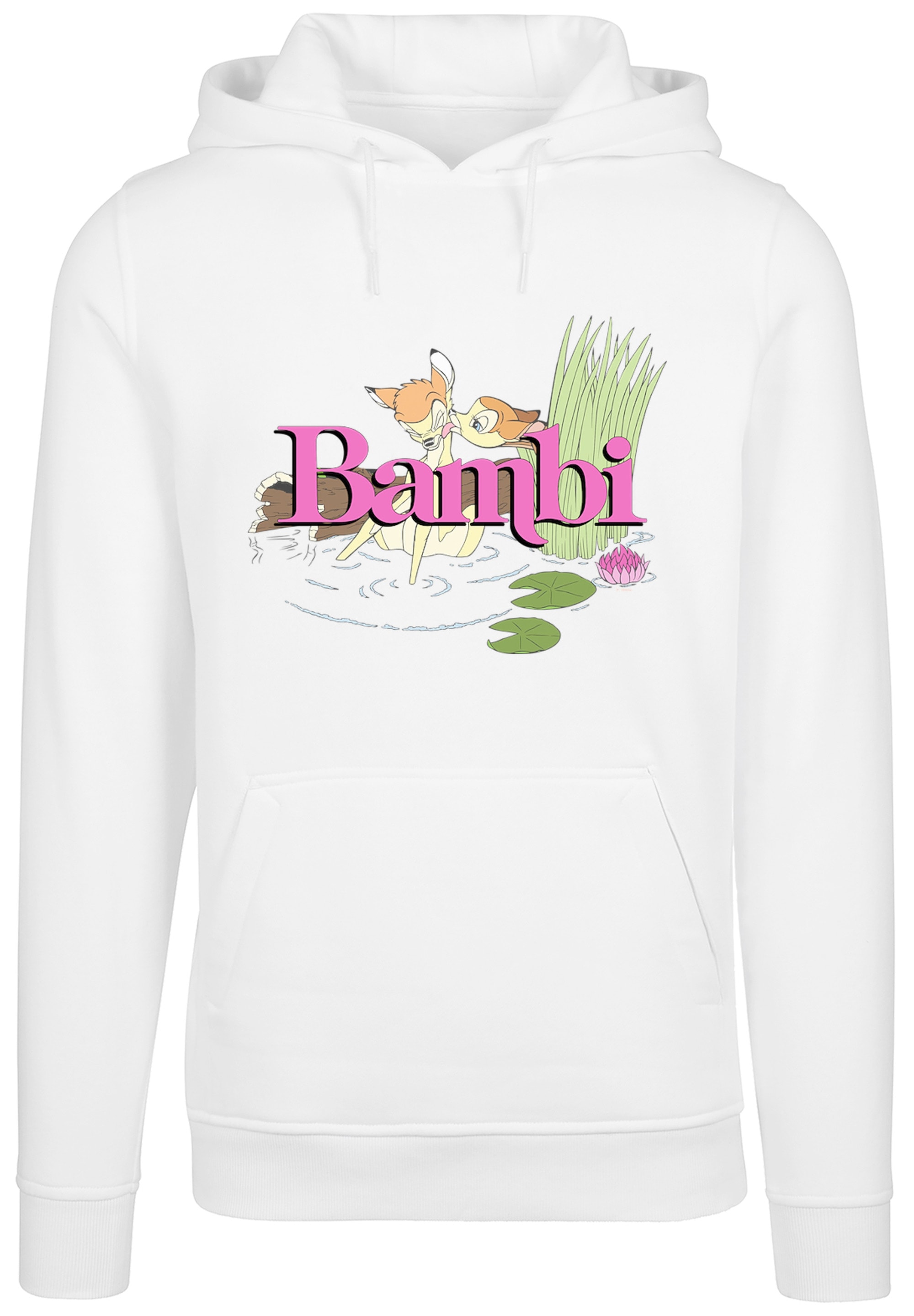 F4NT4STIC Sweatshirt »Disney Bambi Kiss«, Herren,Premium Merch,Slim-Fit,Kapuzenpullover,Bedruckt