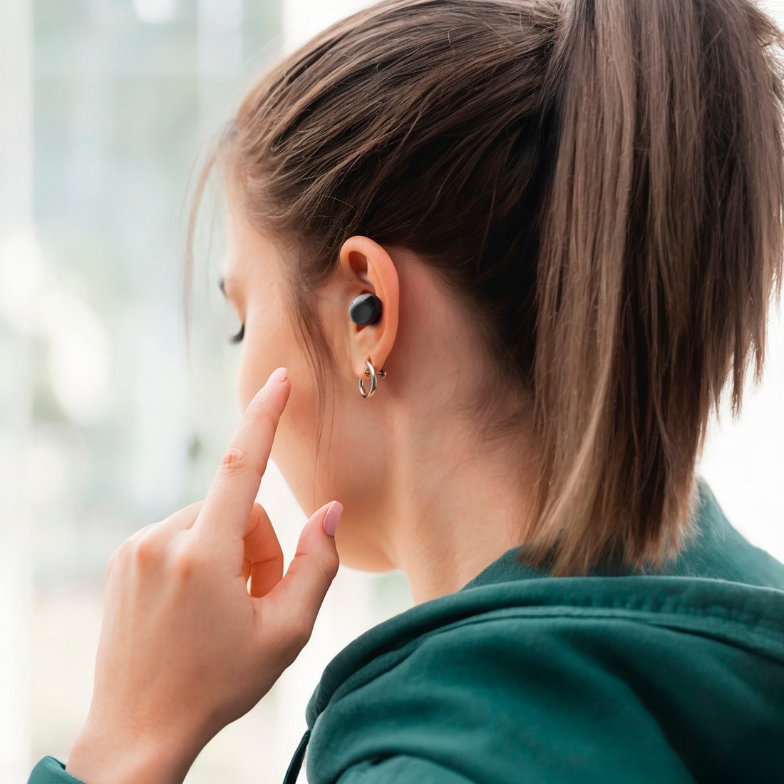 Hama Bluetooth-Kopfhörer »True Wireless Kopfhörer In Ear, Ladecase, bis 20h Akku, Bass Boost«, A2DP Bluetooth-AVRCP Bluetooth-HFP-SPP, kompatibel mit Siri-Sprachsteuerung-True Wireless