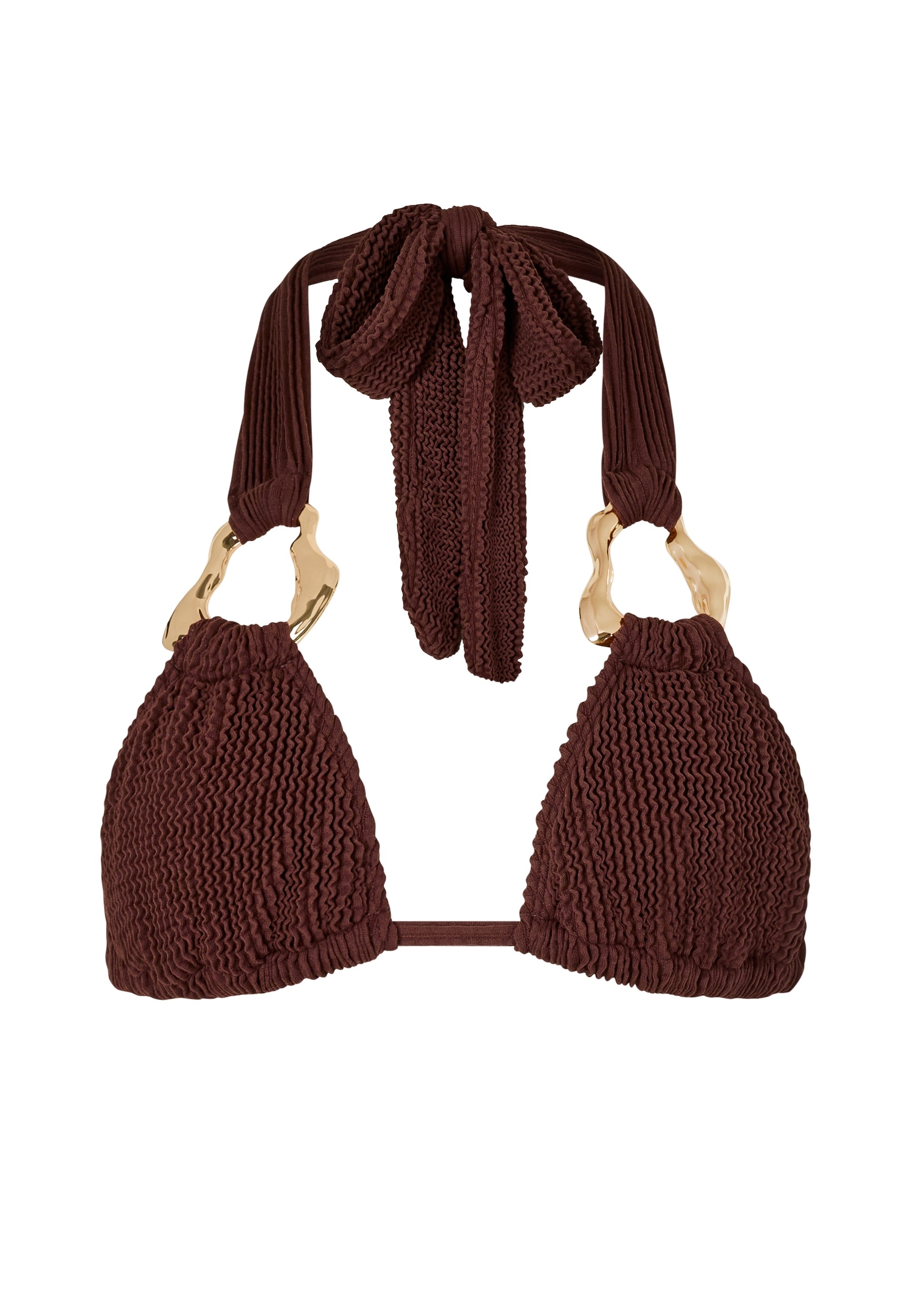 Moda Minx Triangel-Bikini-Top "SCRUNCH", (1 St.), mit tollen Schmuckelement günstig online kaufen