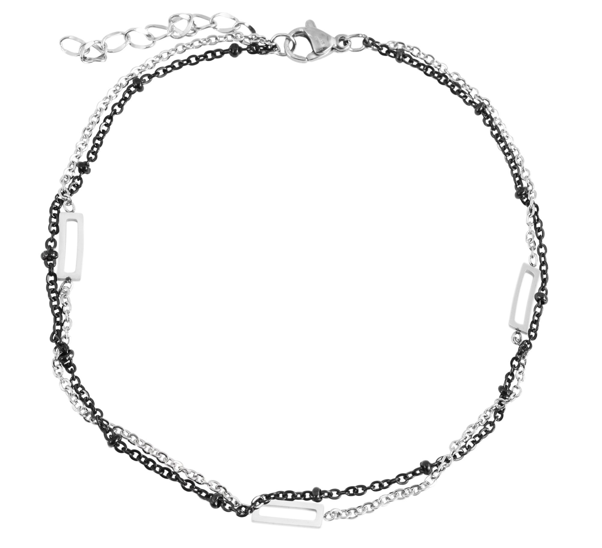 Adelia´s Armband »Damen Armband aus Edelstahl 24+5 cm« Ein Geschenk, das Freude macht