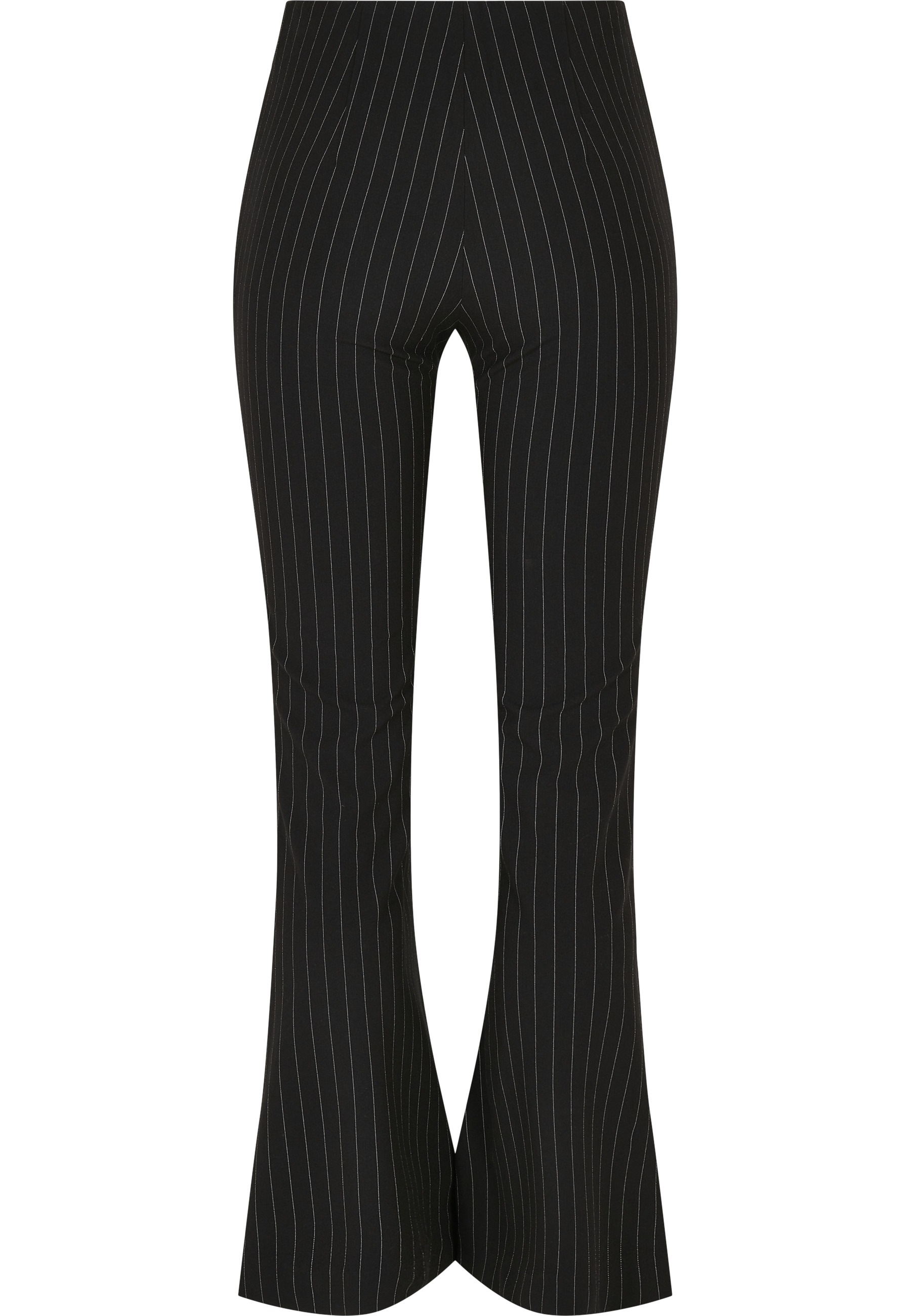 URBAN CLASSICS Stoffhose "Urban Classics Damen Ladies Flared Pin Stripe Pan günstig online kaufen