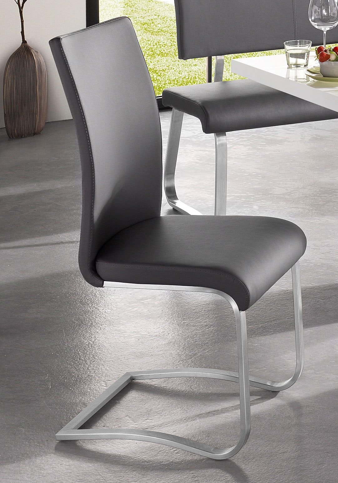 MCA furniture Freischwinger "Arco" (Set) 6 Stk. Kunstleder 2er-, 4er-, 6er- günstig online kaufen