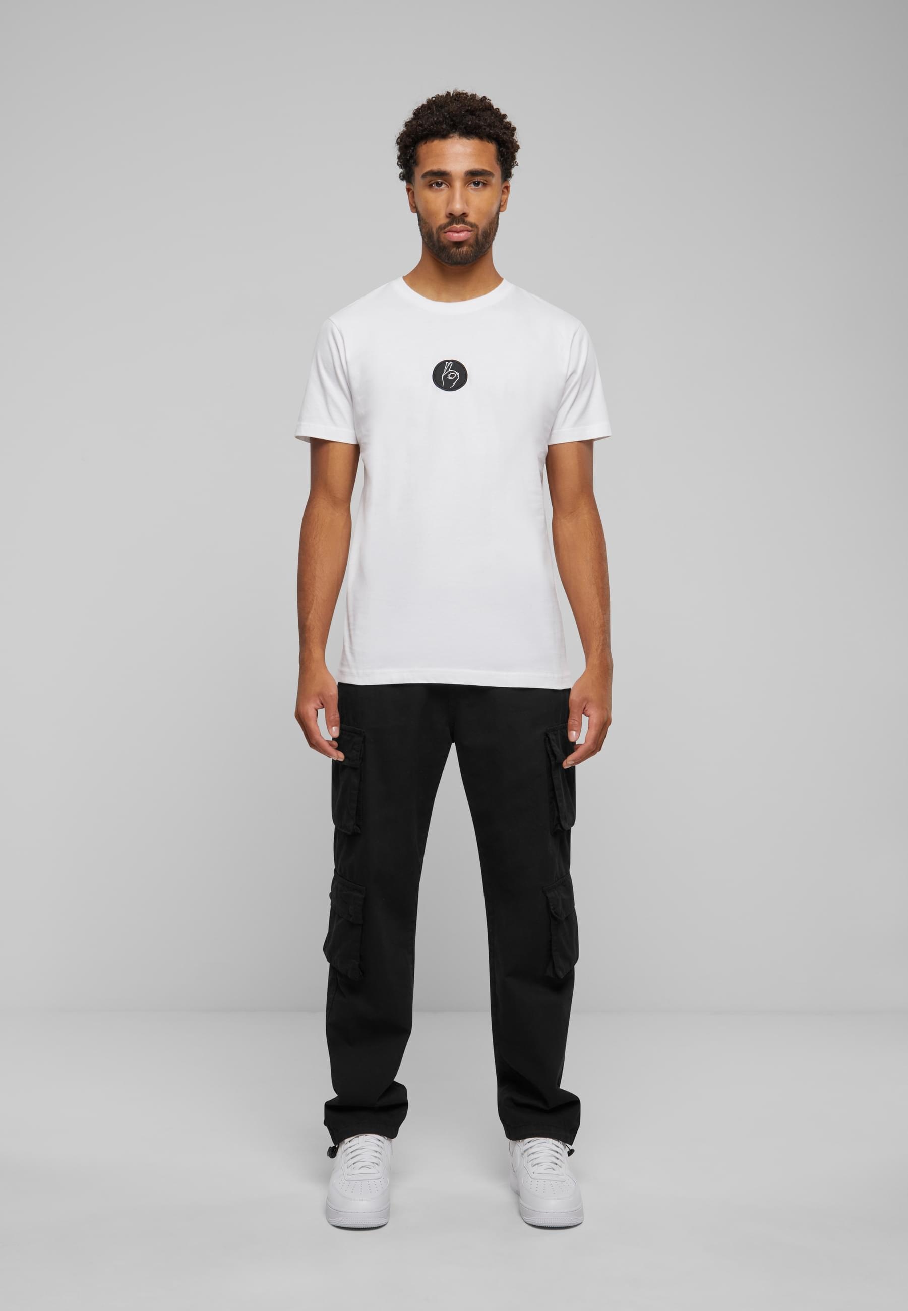 MisterTee Kurzarmshirt »MisterTee Herren Easy Sign Patch Tee«, (1 tlg.)