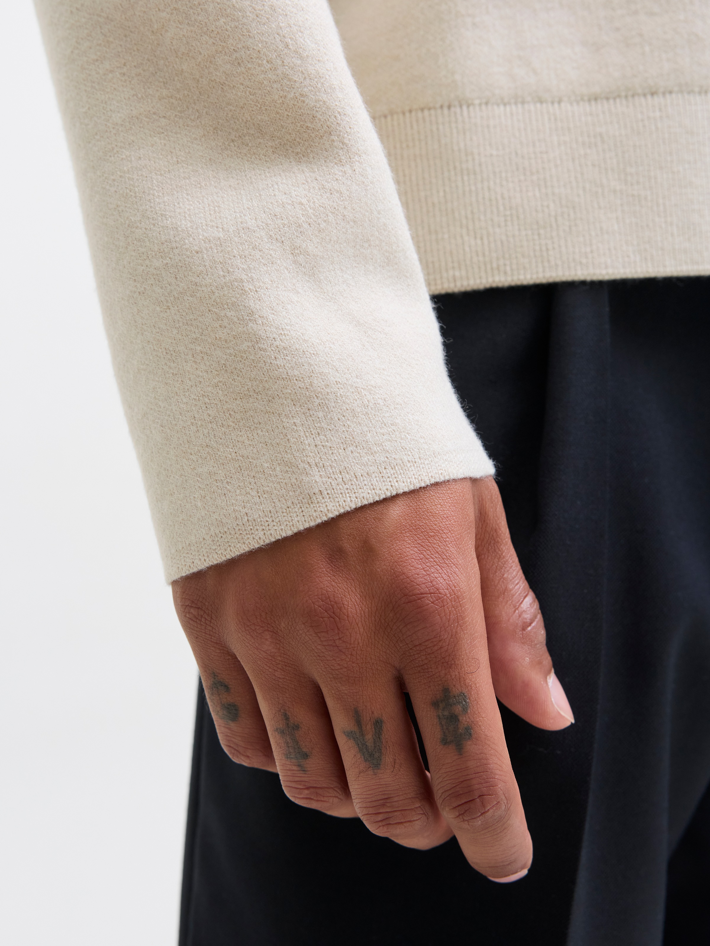 Jack & Jones Jprblabradfort Knit Crew Neck Sweater Beige L 3