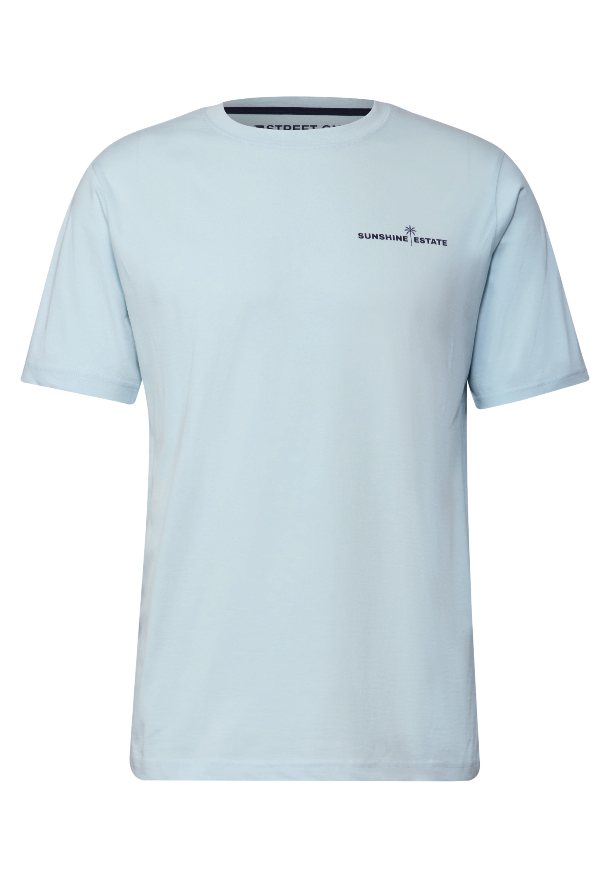 STREET ONE MEN T-Shirt, mit Rundhalsausschnitt