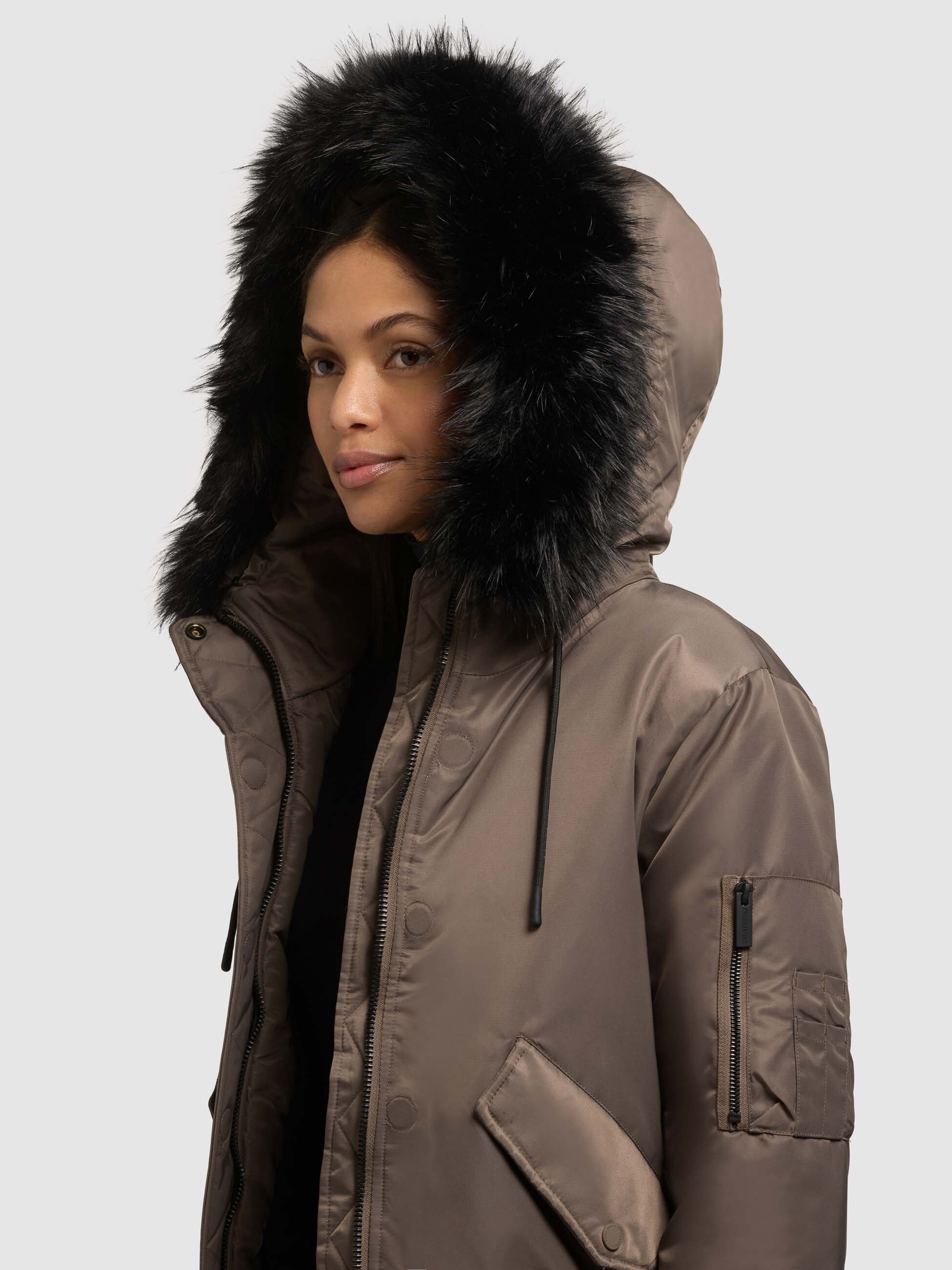 khujo Bomberjacke »TYLA« mit Kapuze
