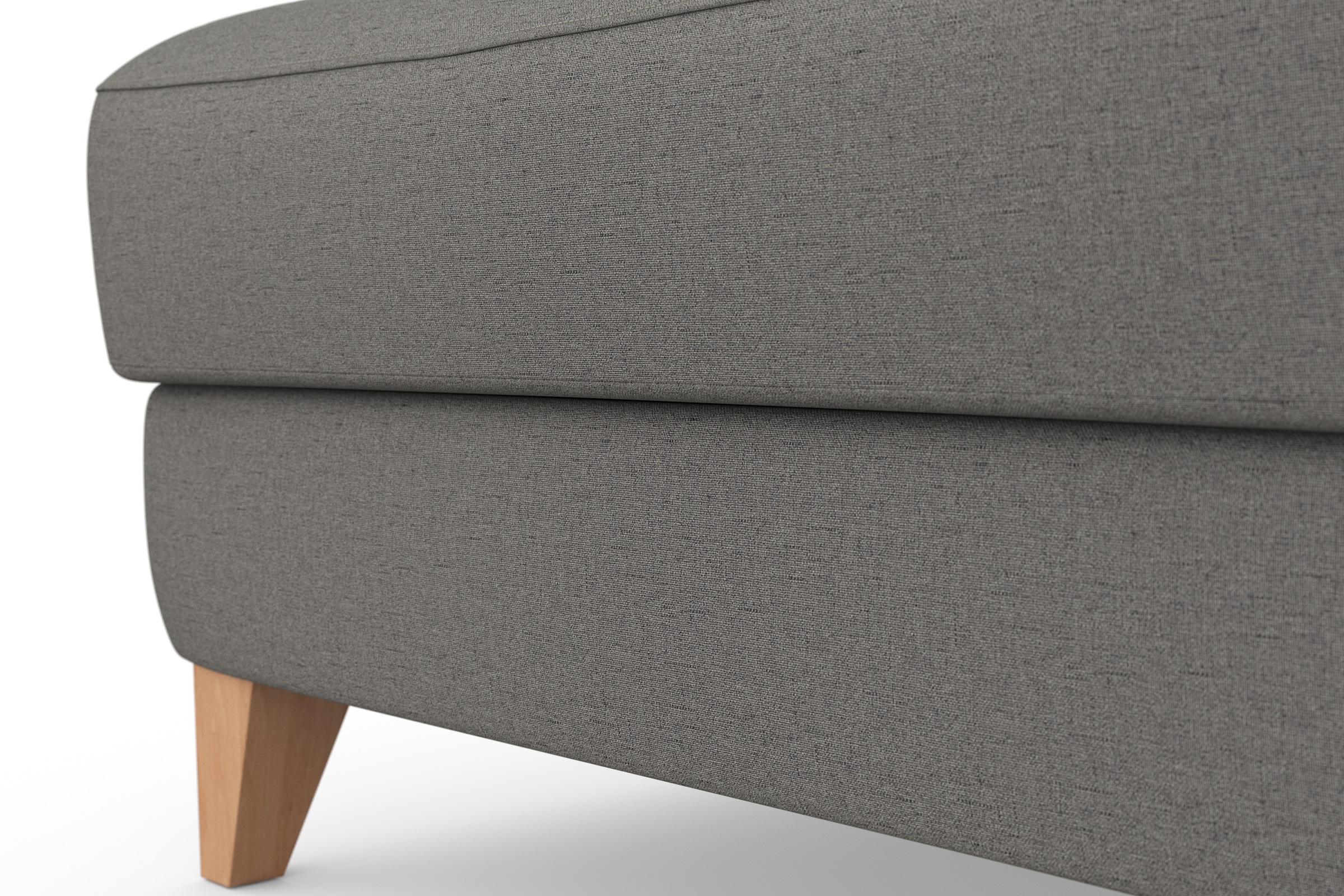 sit&more Ecksofa »Visby L-Form«, Wahlweise mit Bettfunktion und Stauraum, frei im Raum stellbar