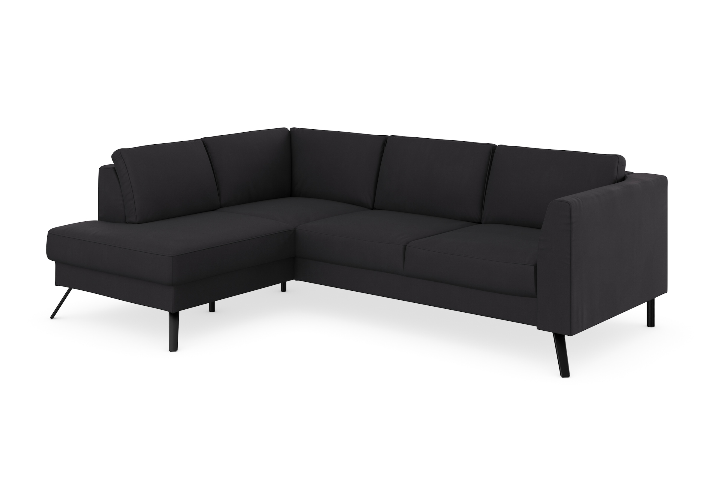 sit&more Ecksofa »Lindholm L-Form«, mit Sitztiefenverstellung und Federkern