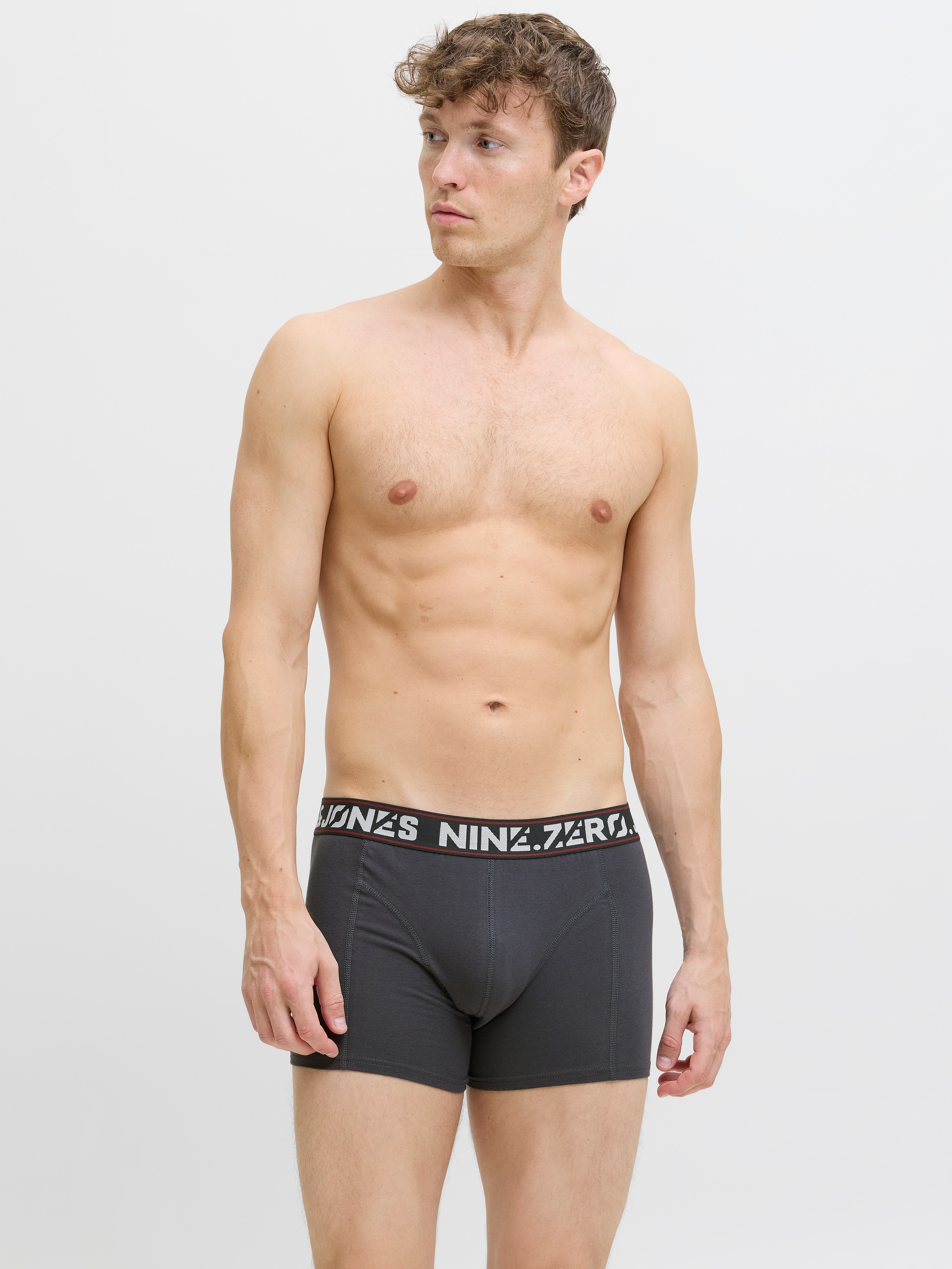 Jack & Jones Trunk "JACCOLTON SOLID TRUNKS 3 PACK SN" Packung, 3 Stk. günstig online kaufen