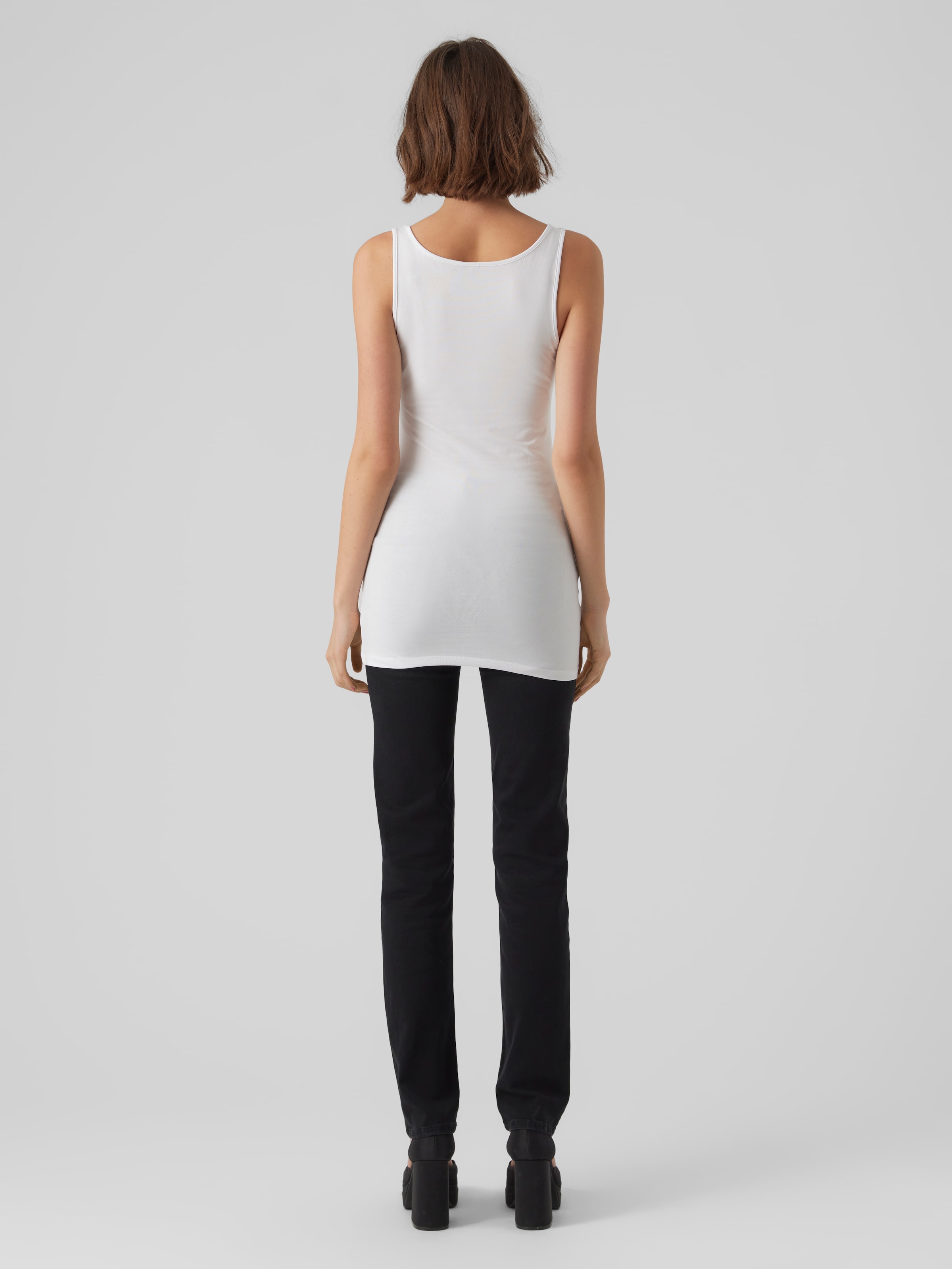 Vero Moda Tanktop »VMMAXI MY SOFT LONG TANK TOP 2-PACK« Packung, 2 Stk.