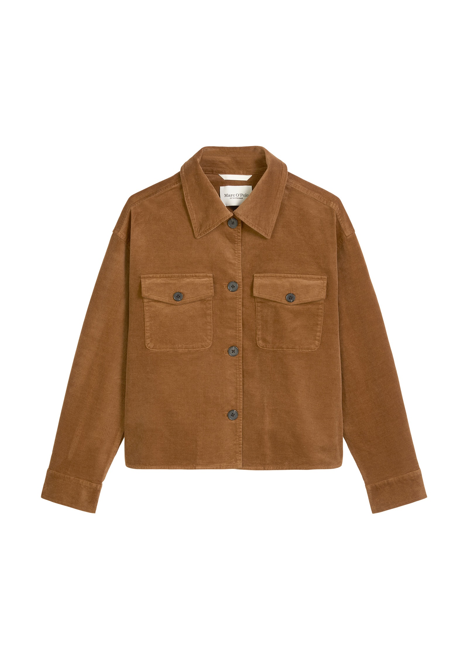Marc O'Polo Kurzjacke »aus Baumwolle-Modal-Stretch«, ohne Kapuze