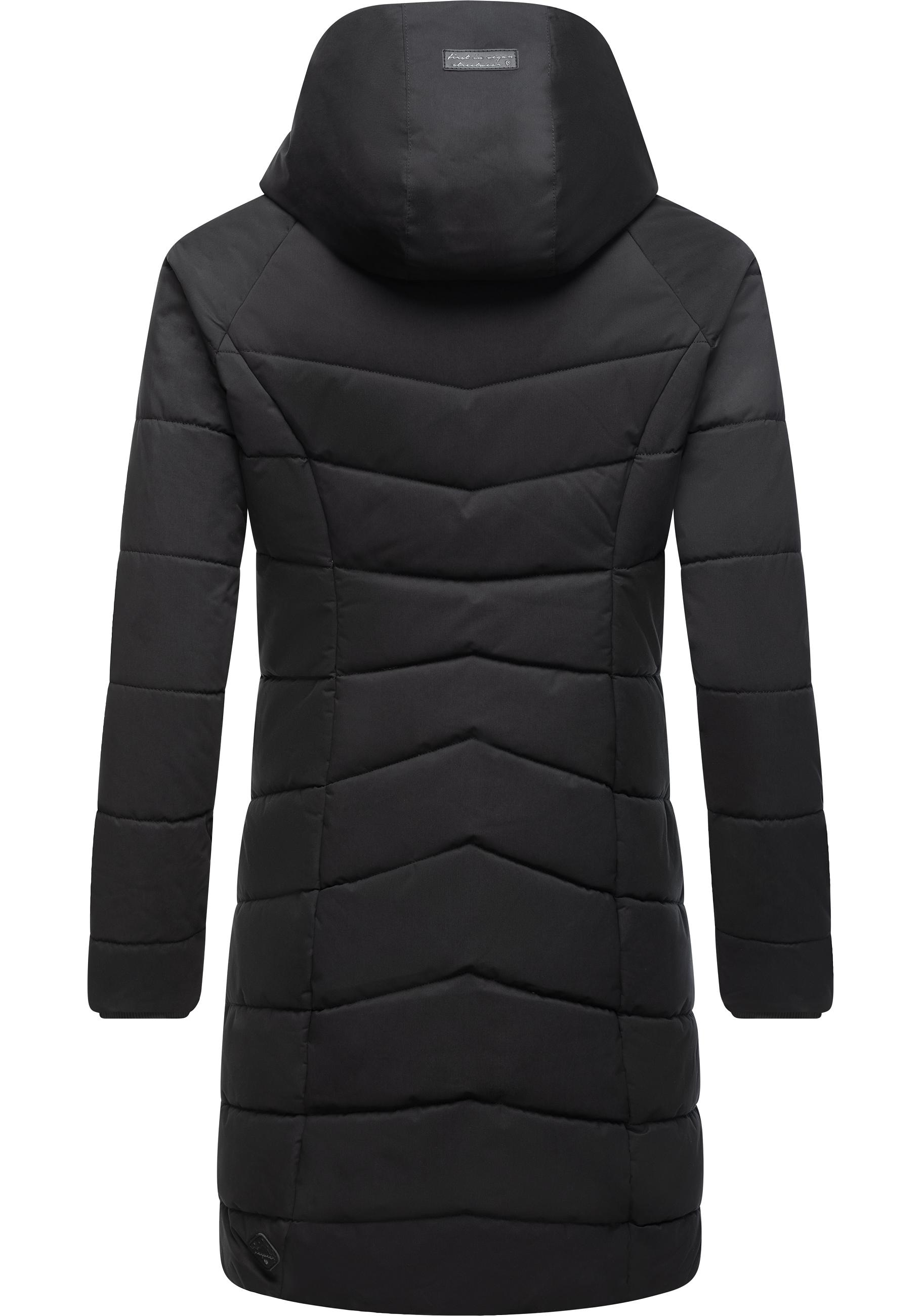 Ragwear Steppmantel »Dizzie Coat«, stylischer, gesteppter Winterparka mit gefütterter Kapuze