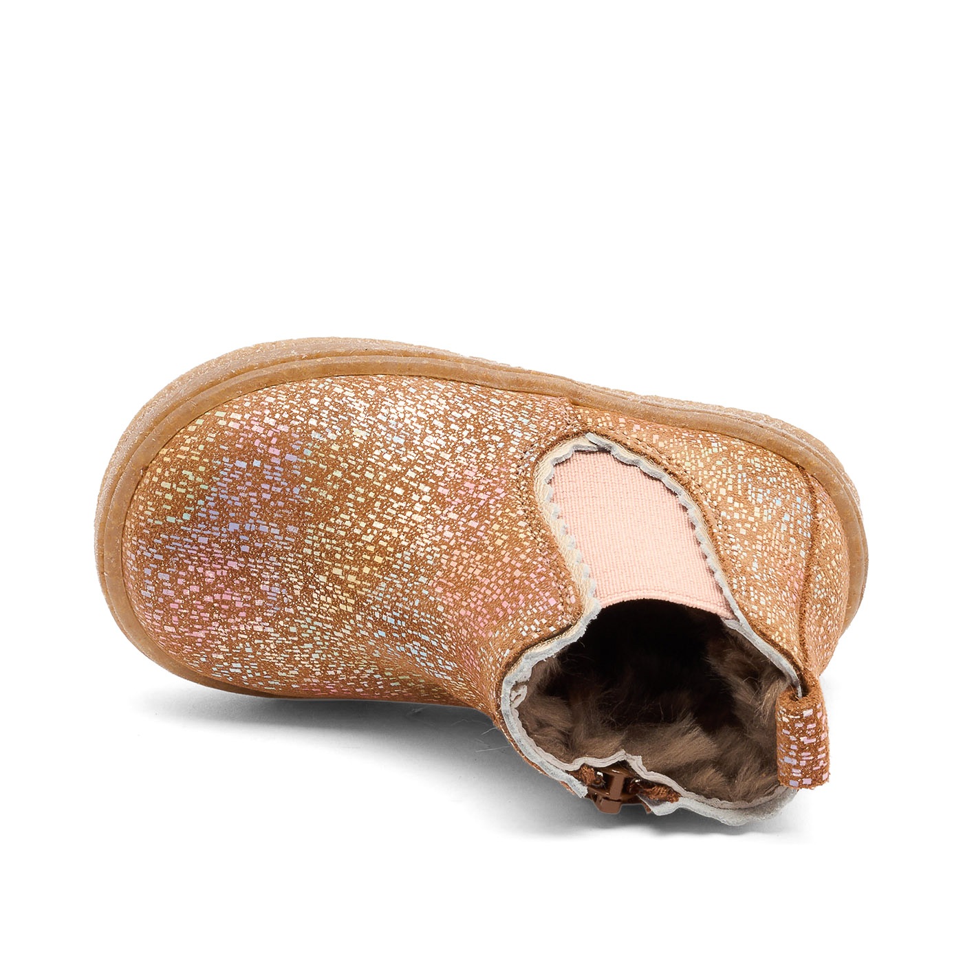 Bisgaard Winterboots »siggi lamb«  Chelseaboots mit coolen Metallic-Details