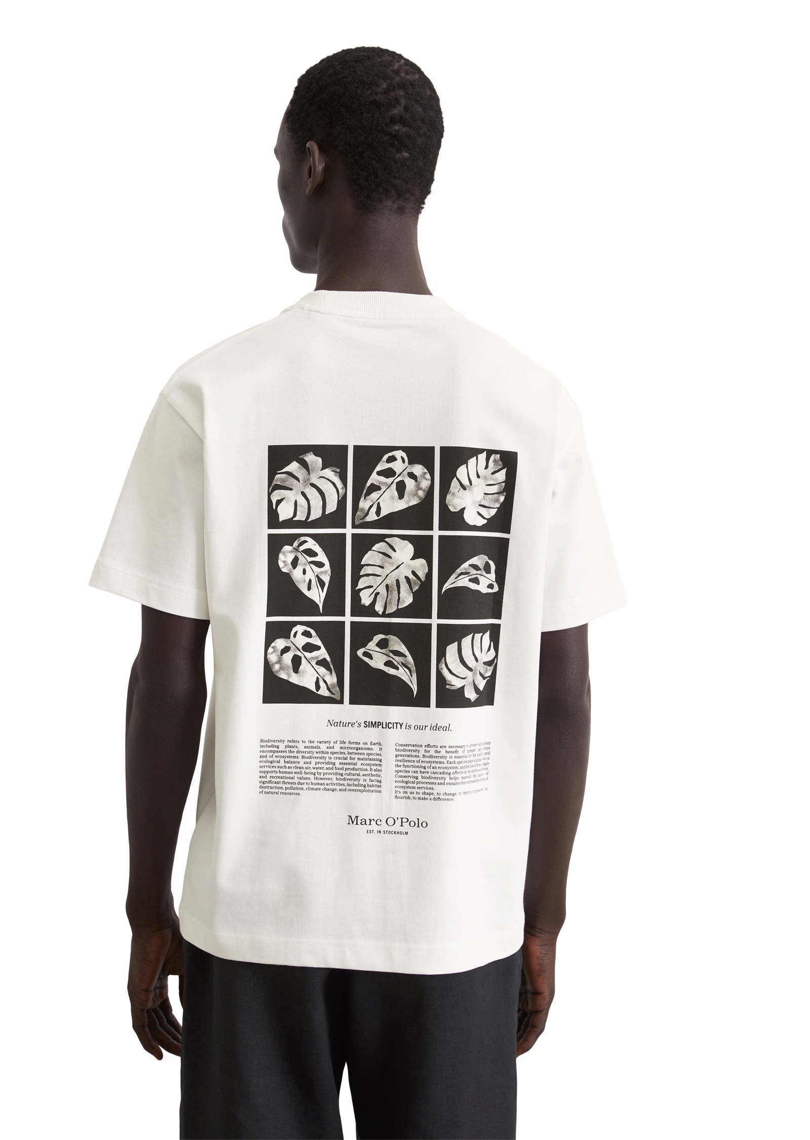 Marc O'Polo T-Shirt, mit großem Rückenprint