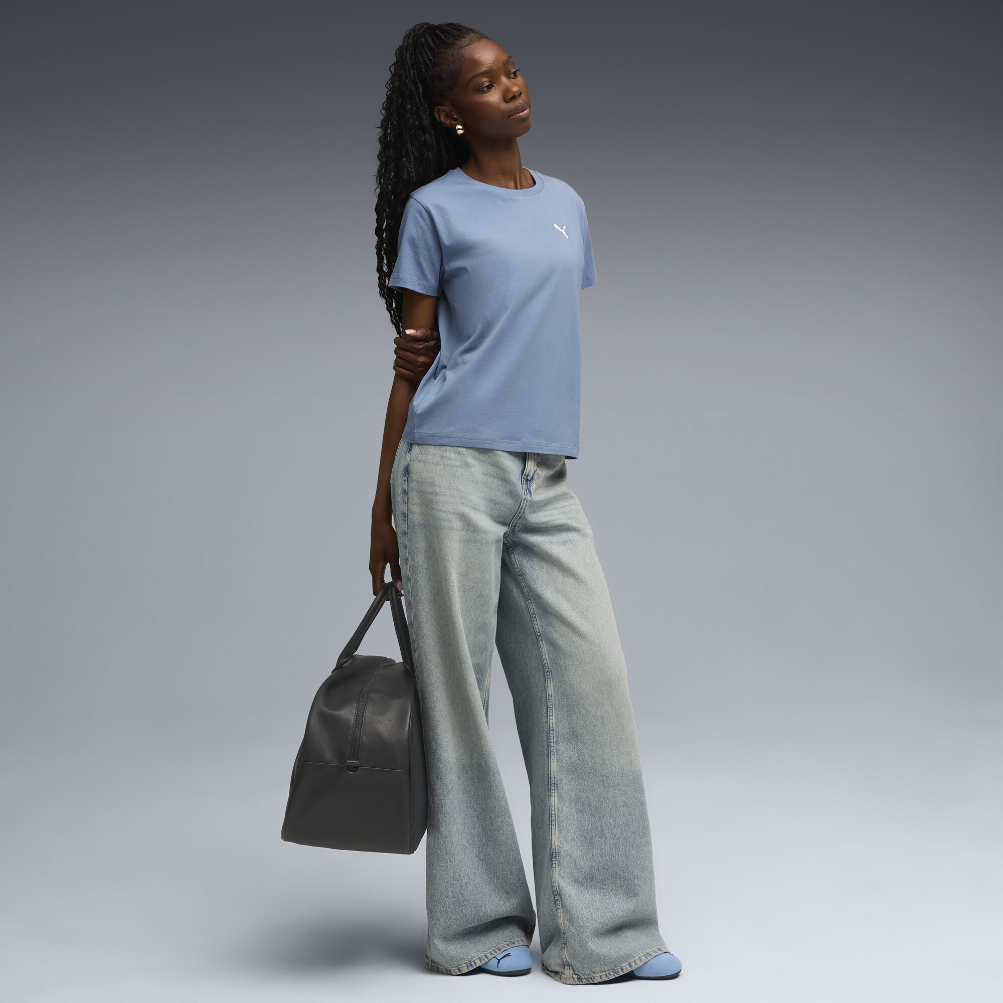 PUMA T-Shirt »Wardrobe Essentials Comfort T-Shirt Damen«