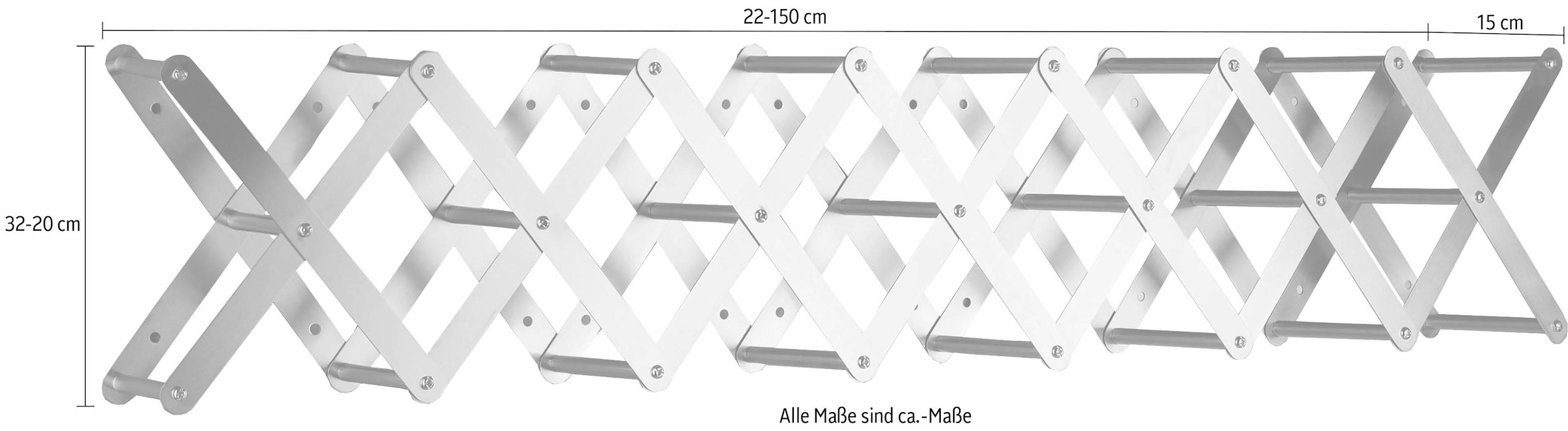 GGG MÖBEL Garderobe »Gustav«, aus Metall