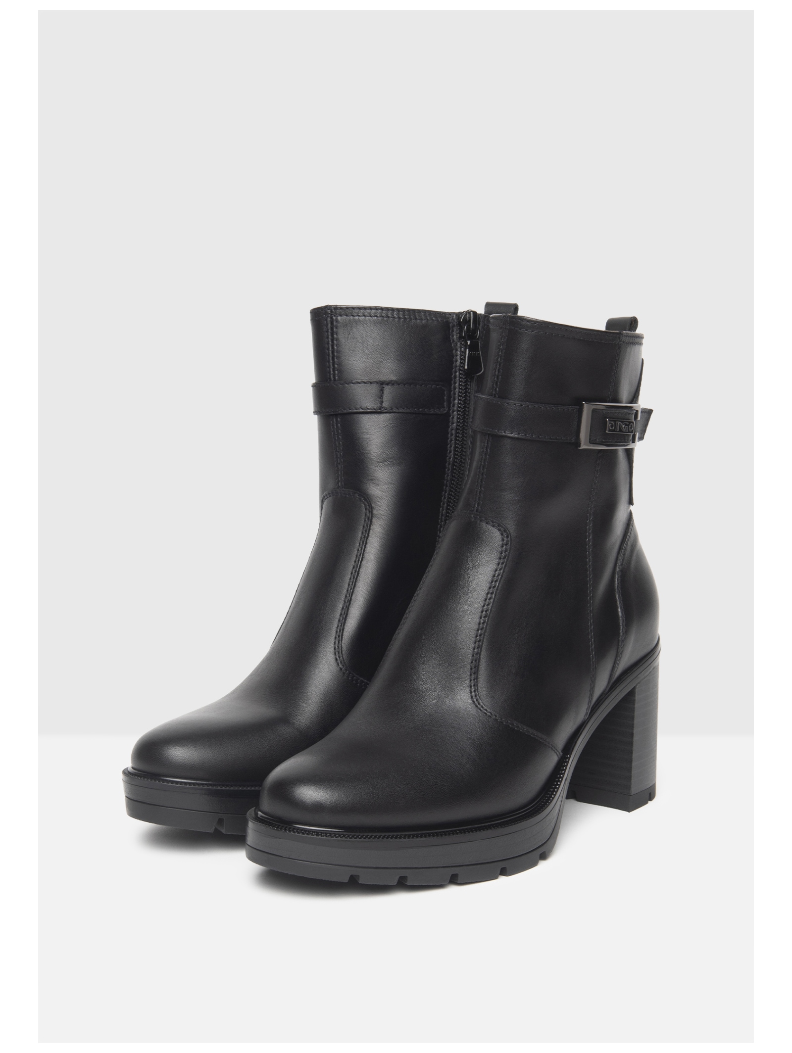 Nero Giardini High-Heel-Stiefelette »Nero Giardini Stiefelette Leder«