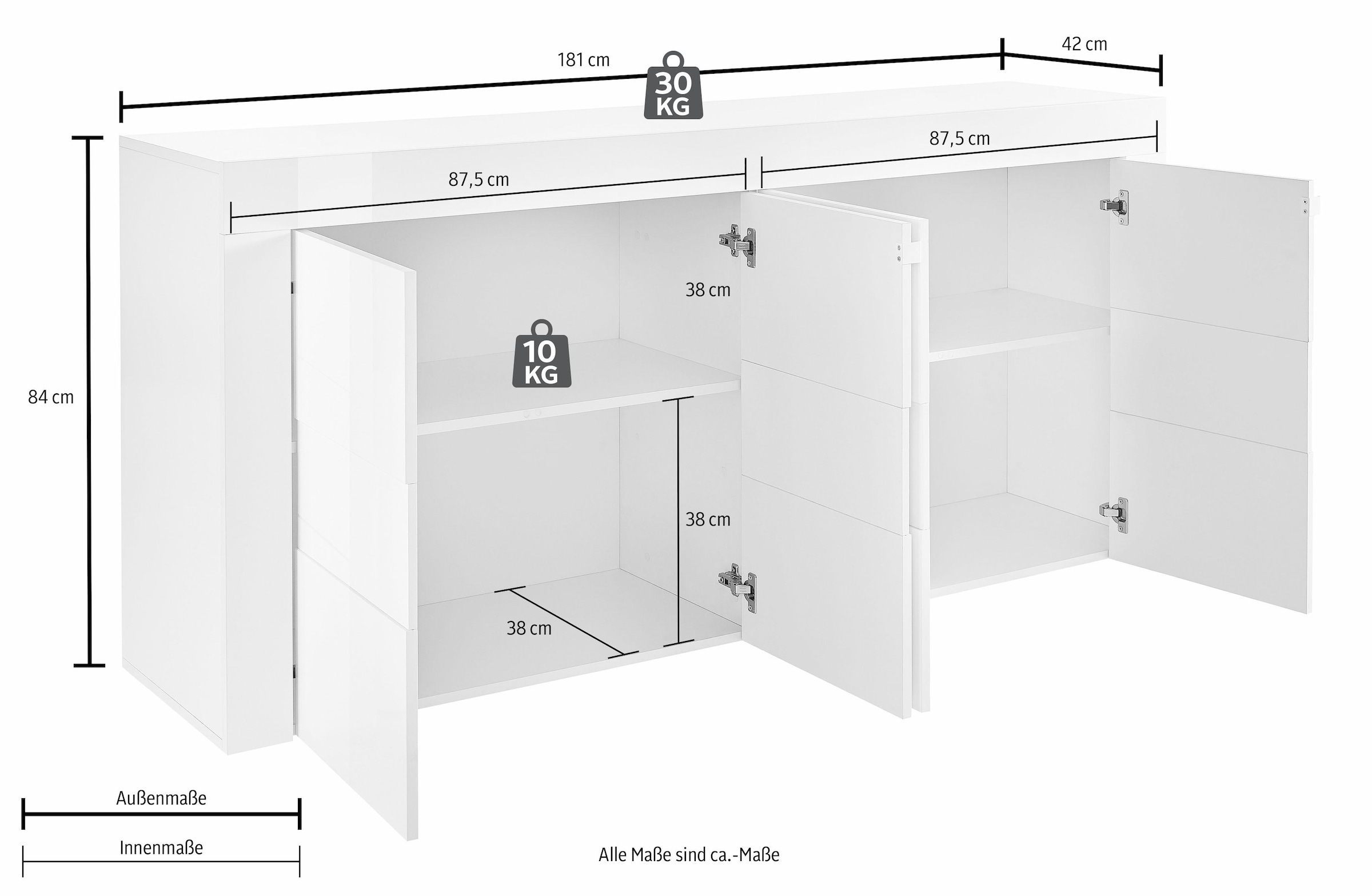 LC Sideboard »EASY«, cm Breite 181 BAUR 