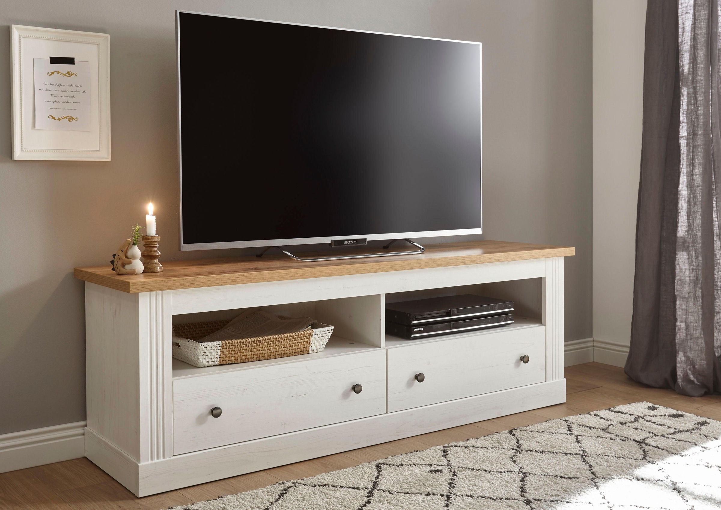 Home affaire Lowboard "Westminster TOPSELLER", (Breite ca. 152cm), Fernseht günstig online kaufen