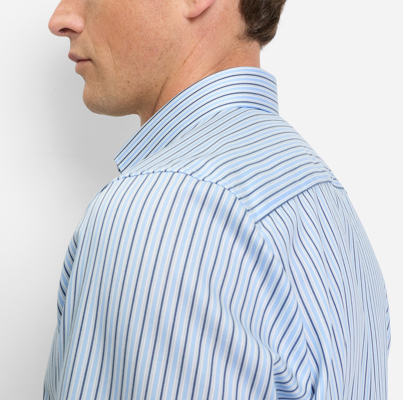 OLYMP Level Five Body Fit Shirt Blue 40 3