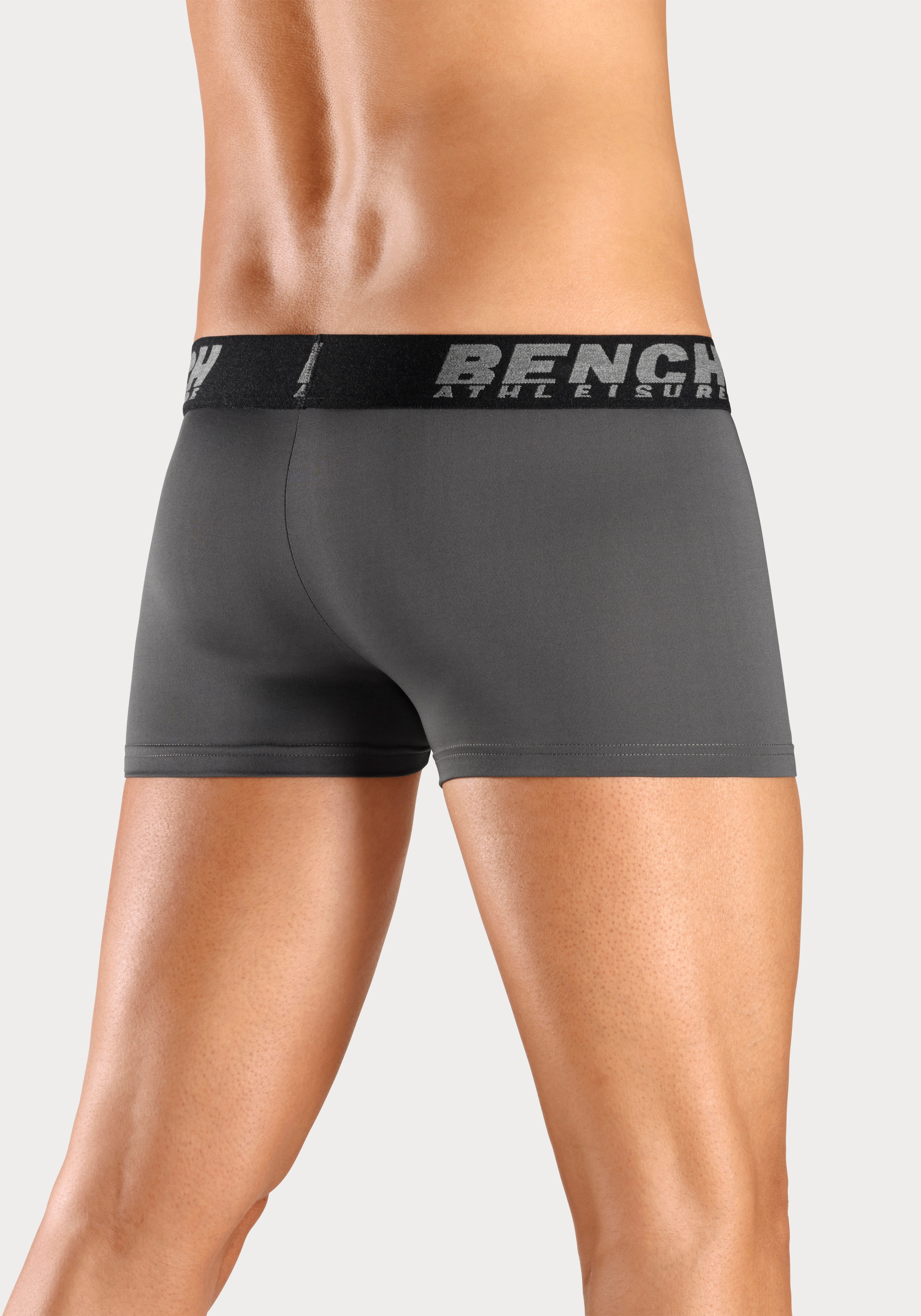 Thumbnail - Bench. Funktionsboxer "Boxershorts für Herren", (Packung, 2 St.), Unterhosen mit sportiver Optik aus Microfaser-Qualität
