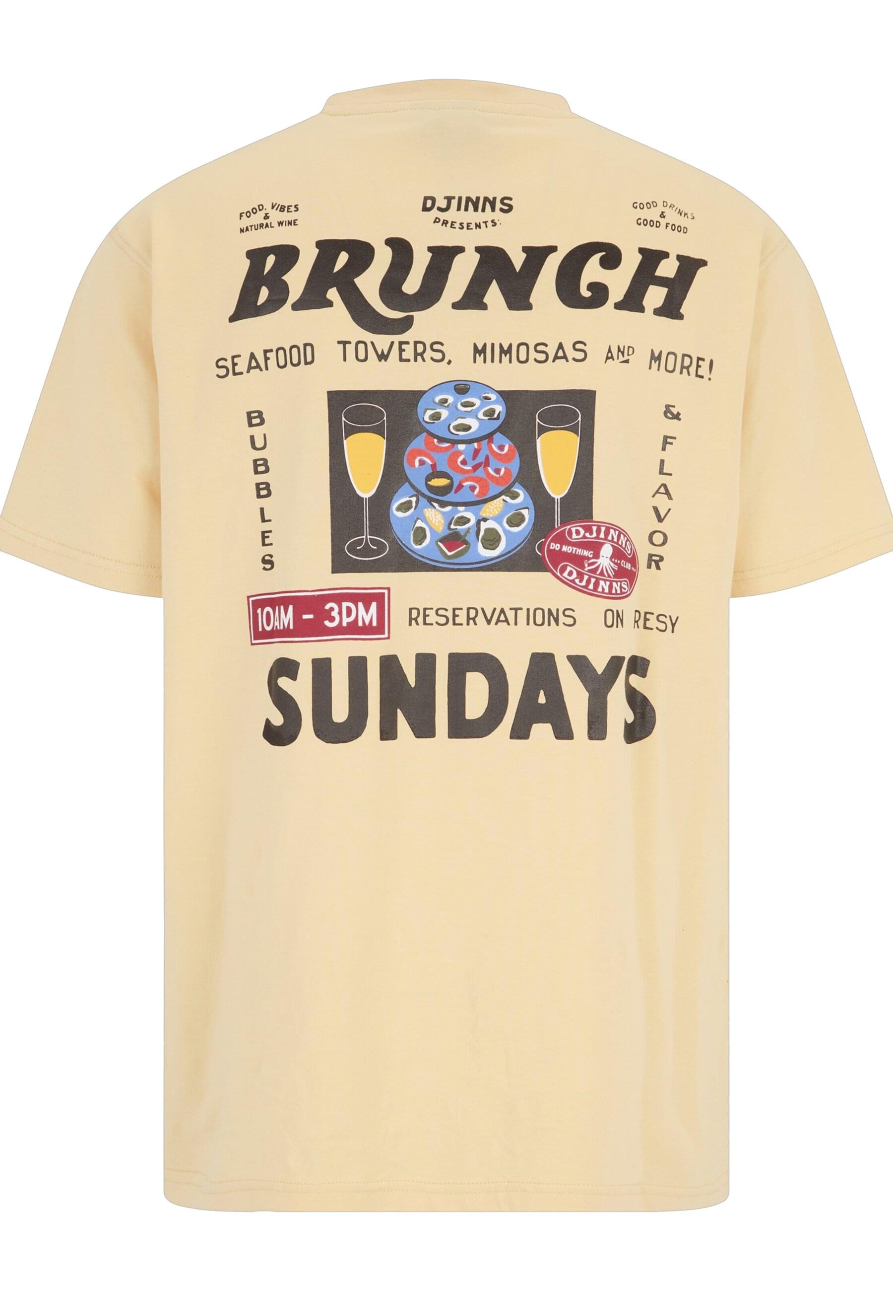 Djinns T-Shirt "Djinns Djinns DNC Sunday Brunch T-Shirts" 1 Stk. günstig online kaufen