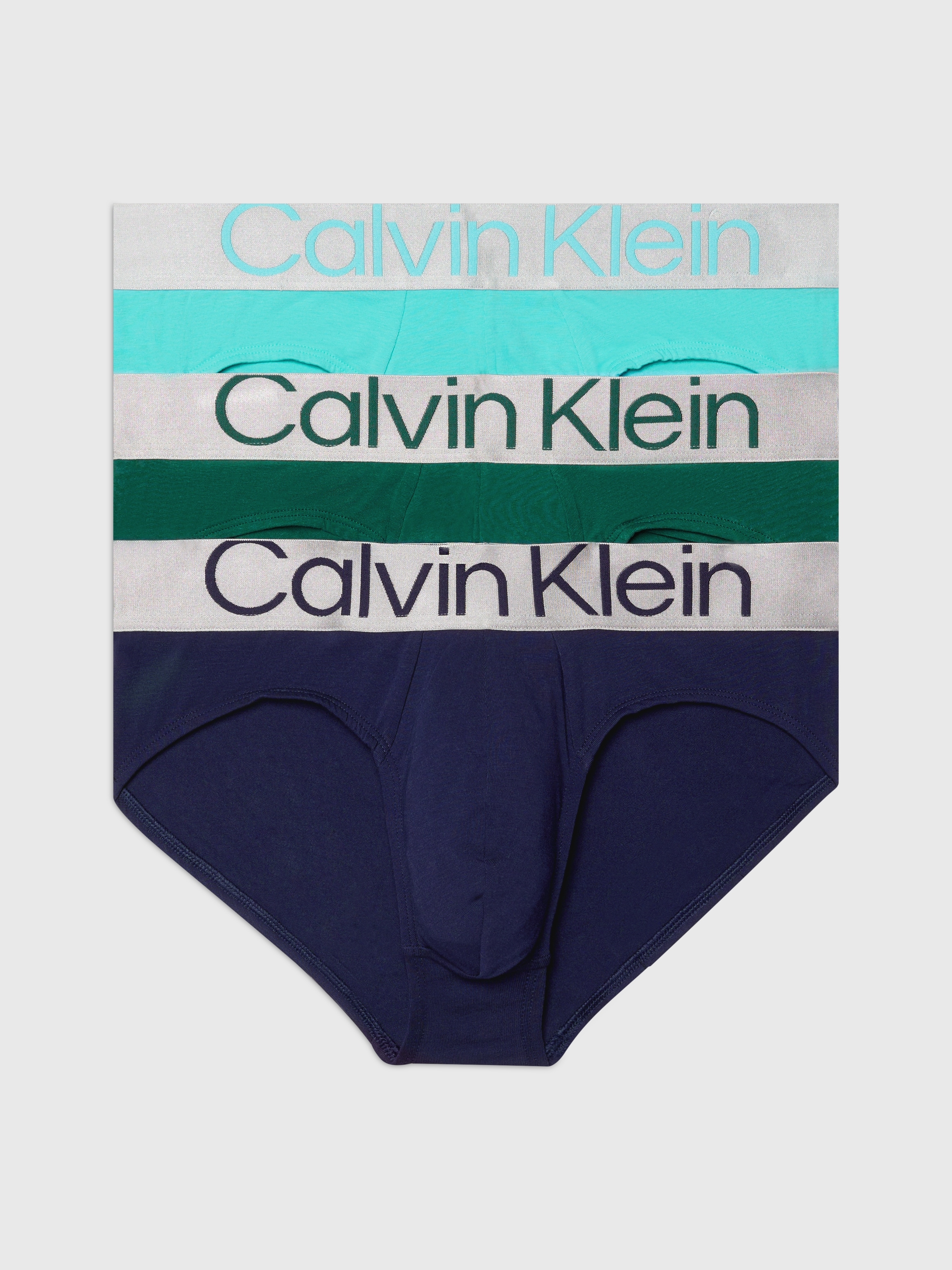 Calvin Klein Underwear Slip, (Packung, 3 St., 3er-Pack), mit Logoschriftzug in passendem Ton zum Slip