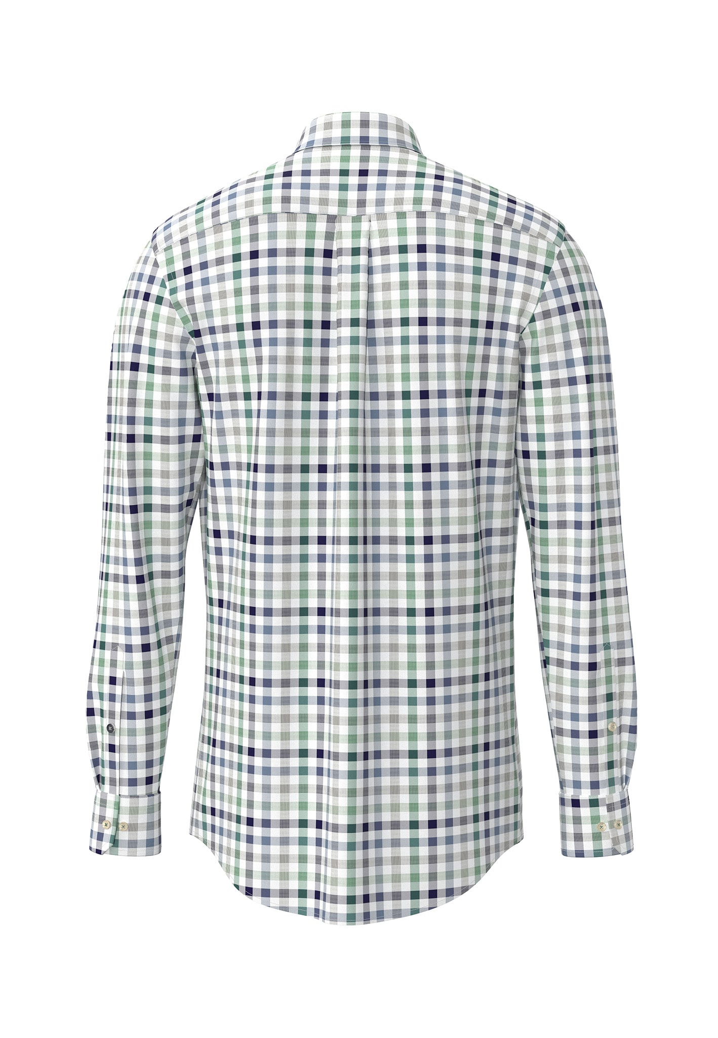 FYNCH-HATTON Hemdjacke, ohne Kapuze, mit Karo Muster