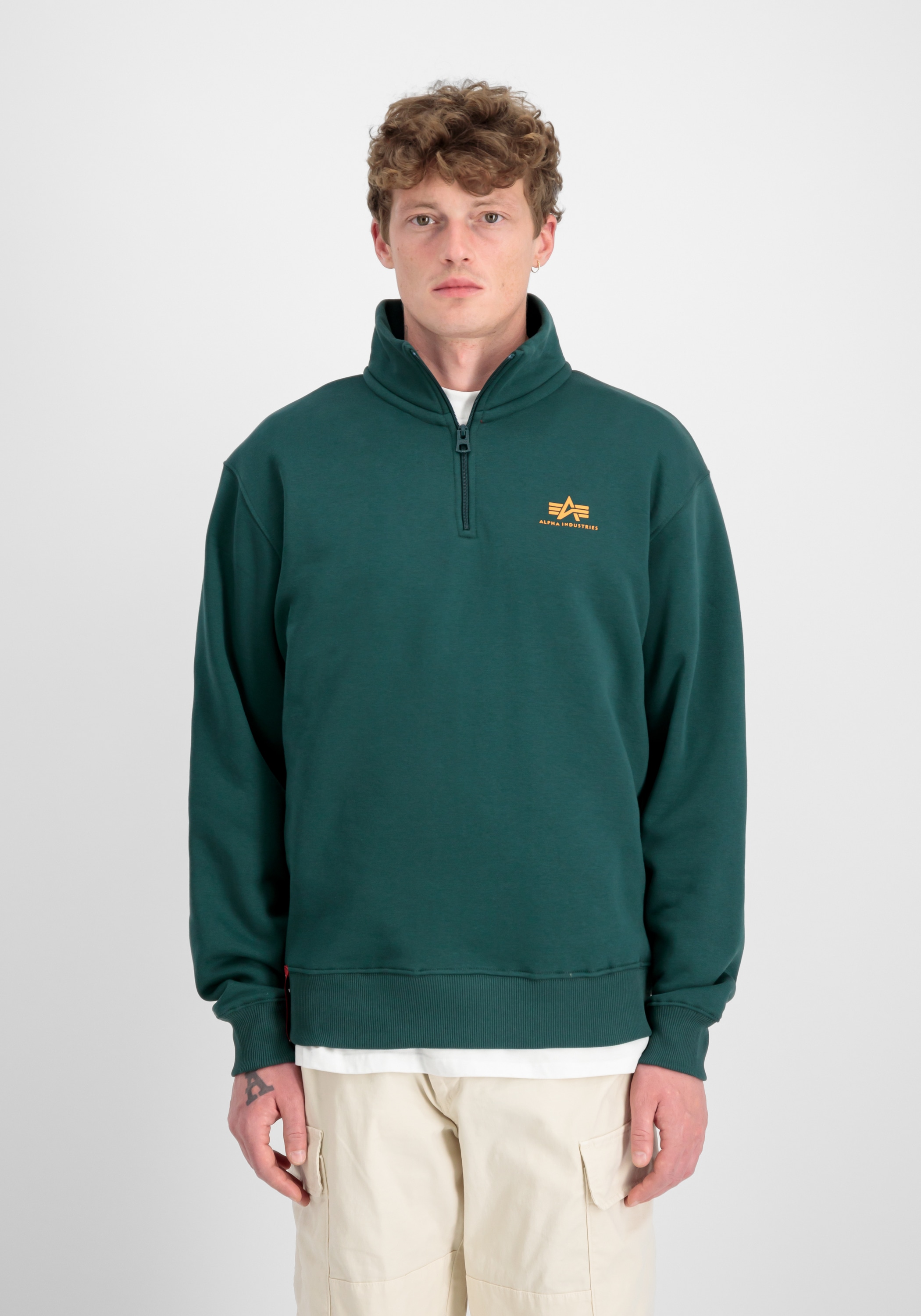 Alpha Industries Sweater "Half Zip Sweatshirt SL"