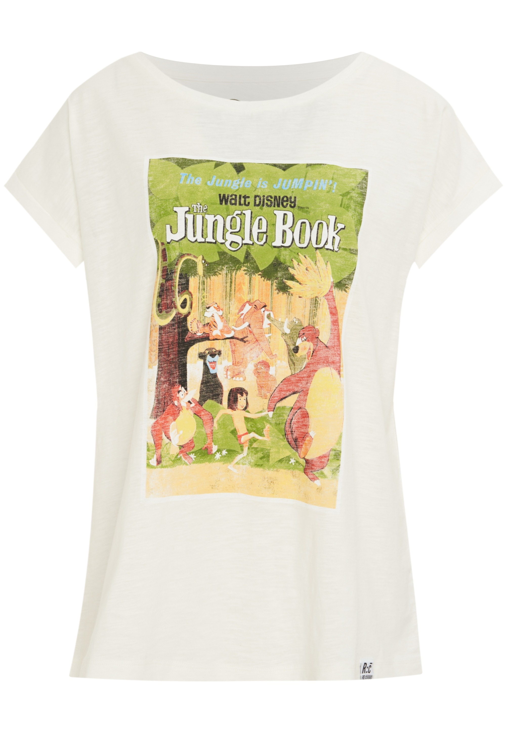 Recovered T-Shirt »The Jungle Book Vintage«, (1 tlg.), mit coolem Dschungelbuch-Print