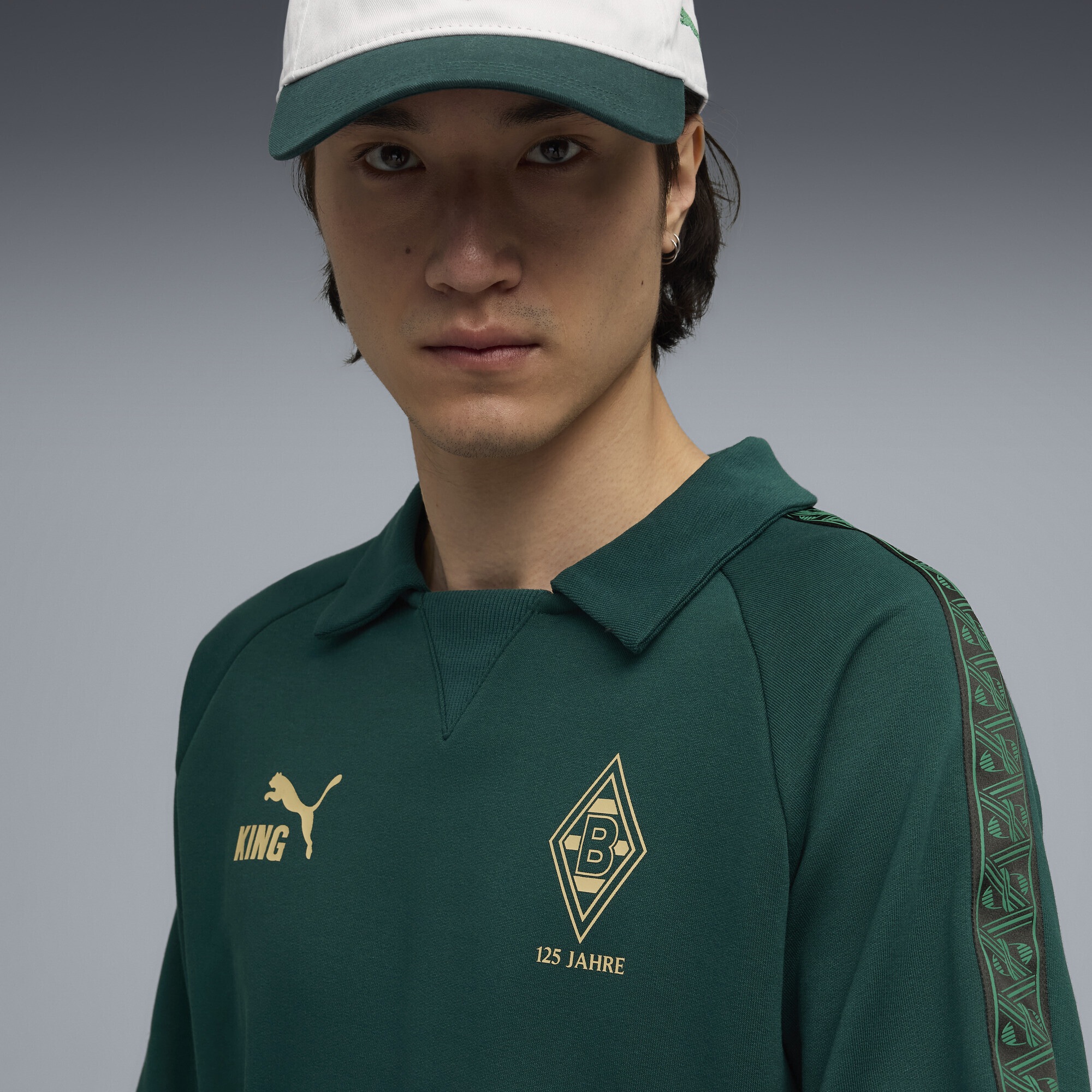 PUMA Trainingsjacke »Borussia Mönchengladbach KING Drill Top Herren«