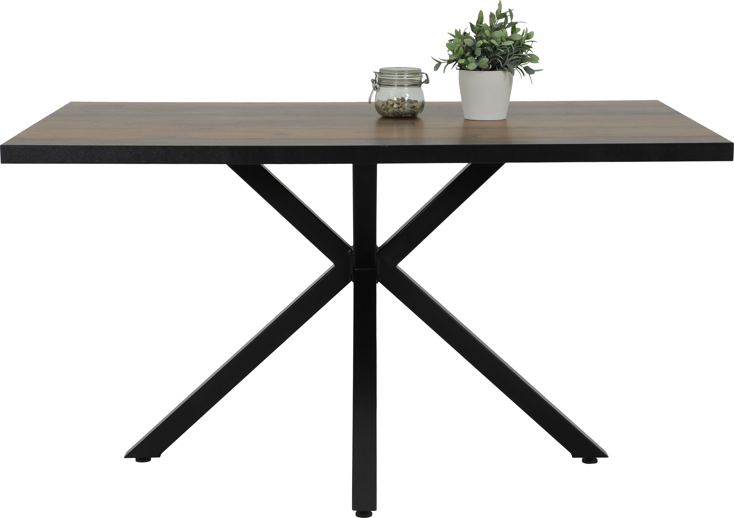 HELA Essgruppe "SPREE", (4 tlg.), Esstisch 140x90 cm mit Dickkante, Microfa günstig online kaufen