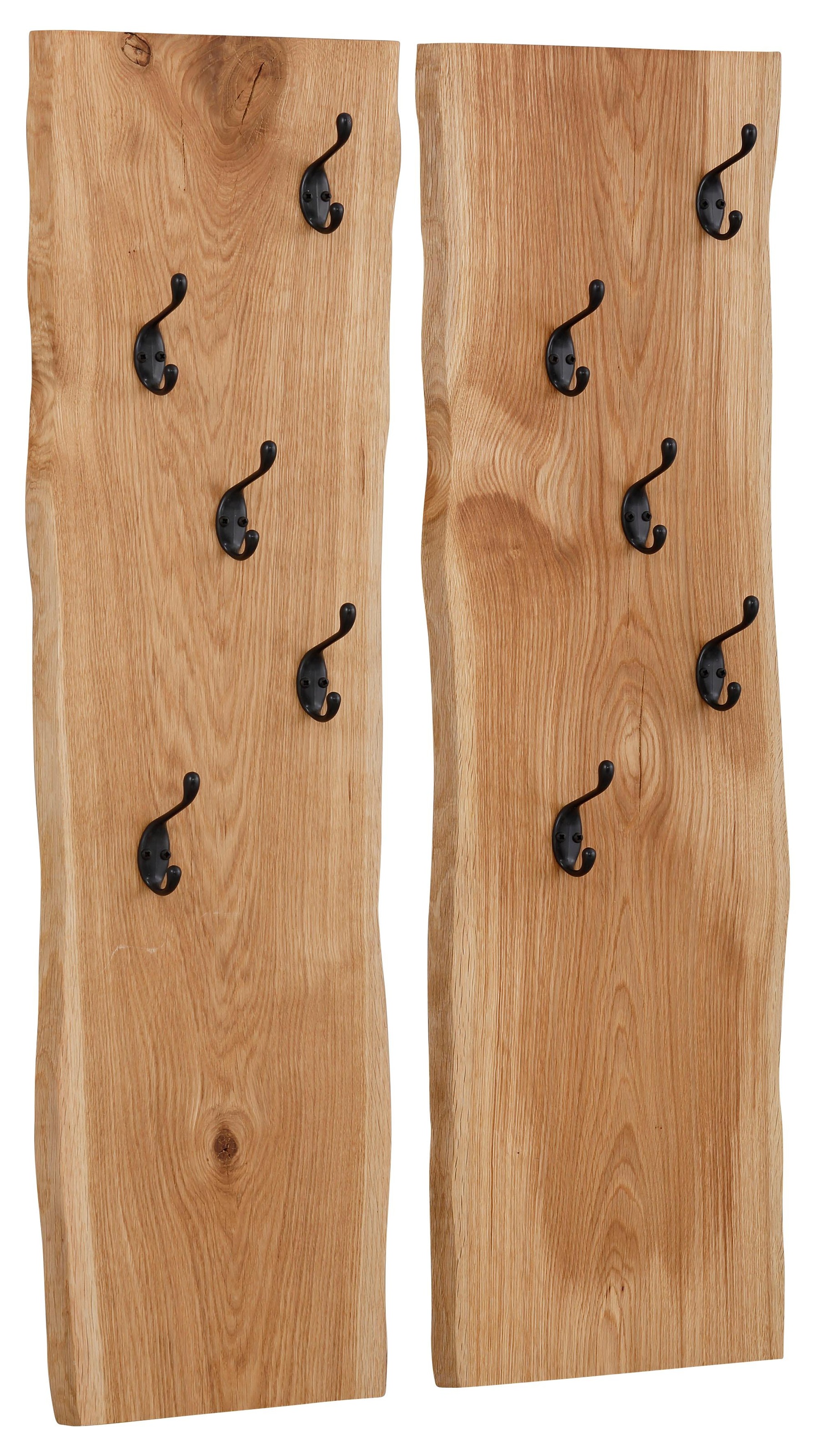 Home affaire "Brodi" Maße pro Paneel (B/T/H): 25/2/90 cm, aus massiver Eich günstig online kaufen