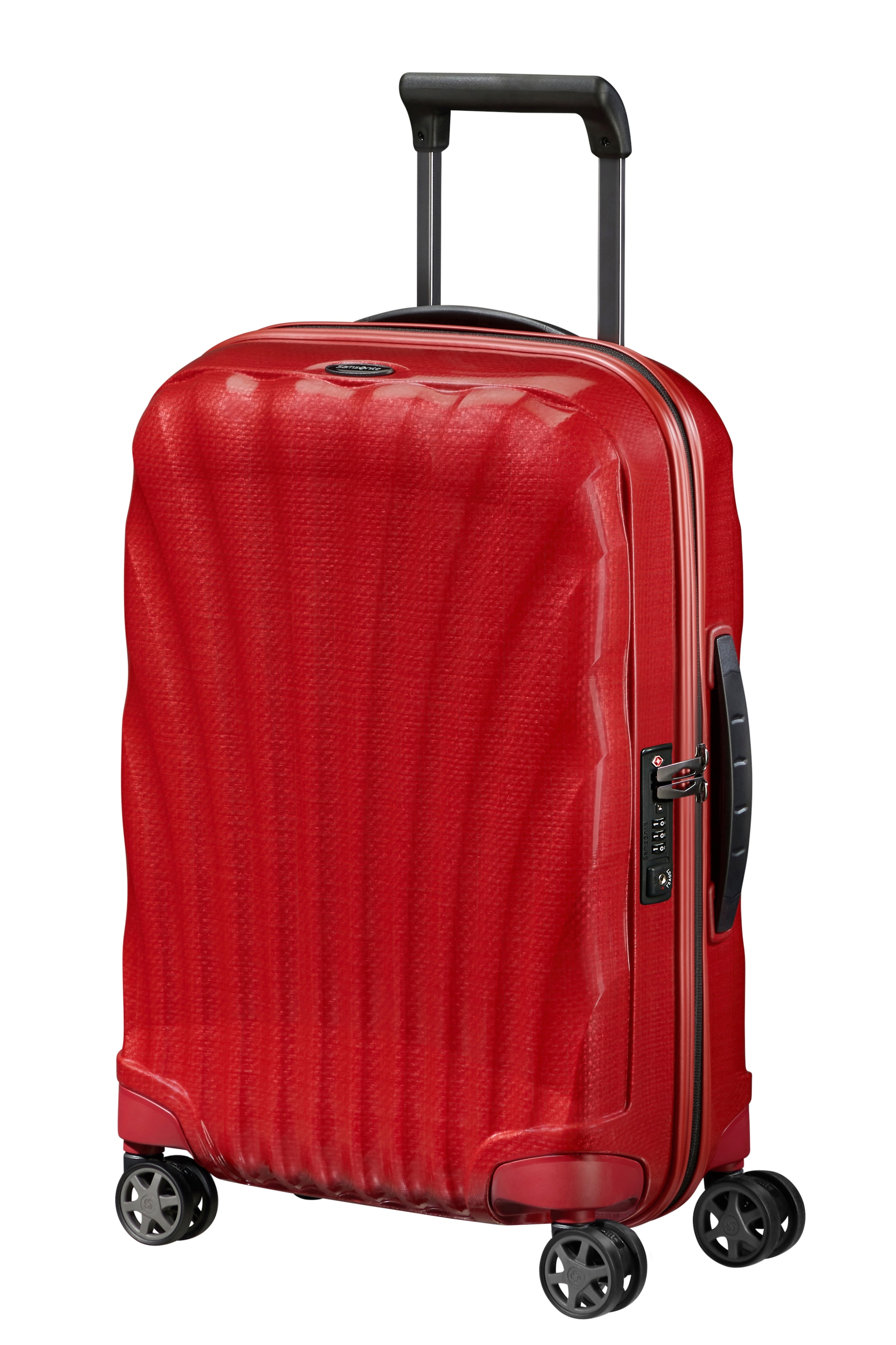 Samsonite Handgepäck-Trolley "C-LITE" 36 l 4 Rollen mit Teleskopgriff und Soft-Touch-Tragegriffen