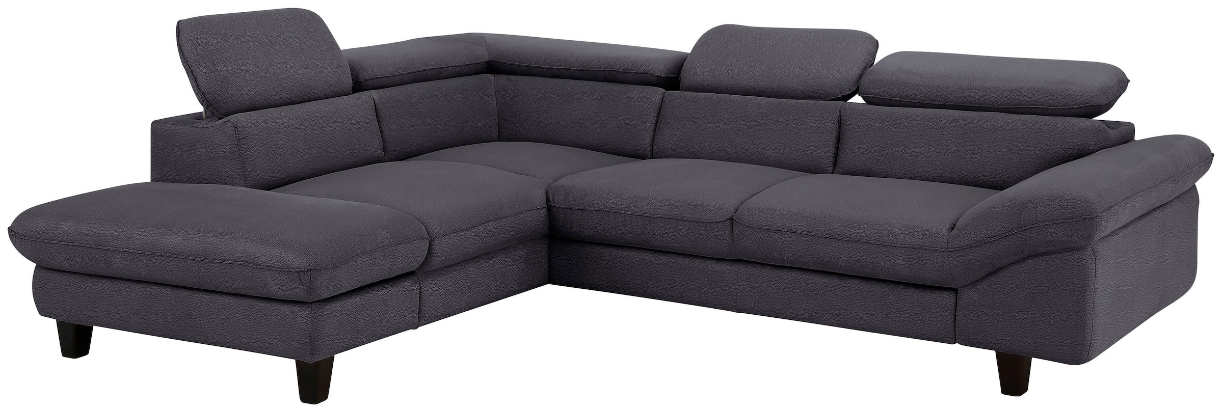 Home affaire Ecksofa »Pilot L-Form« mit Kopfteilverstellung, wahlweise mit Bettfunktion & Bettkasten