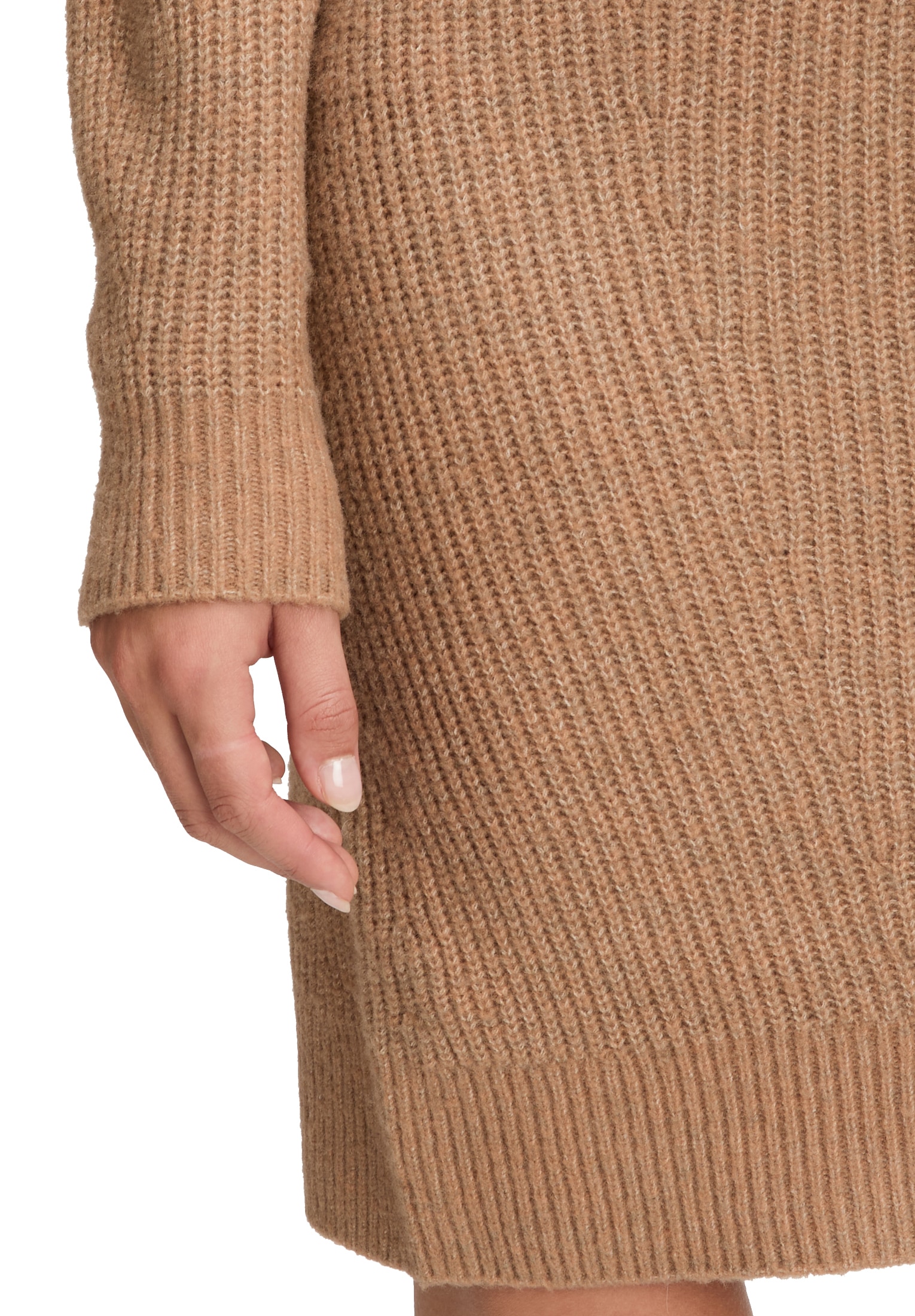 Betty&Co Strickkleid »Betty & Co Damen Strickkleid mit hohem Kragen«