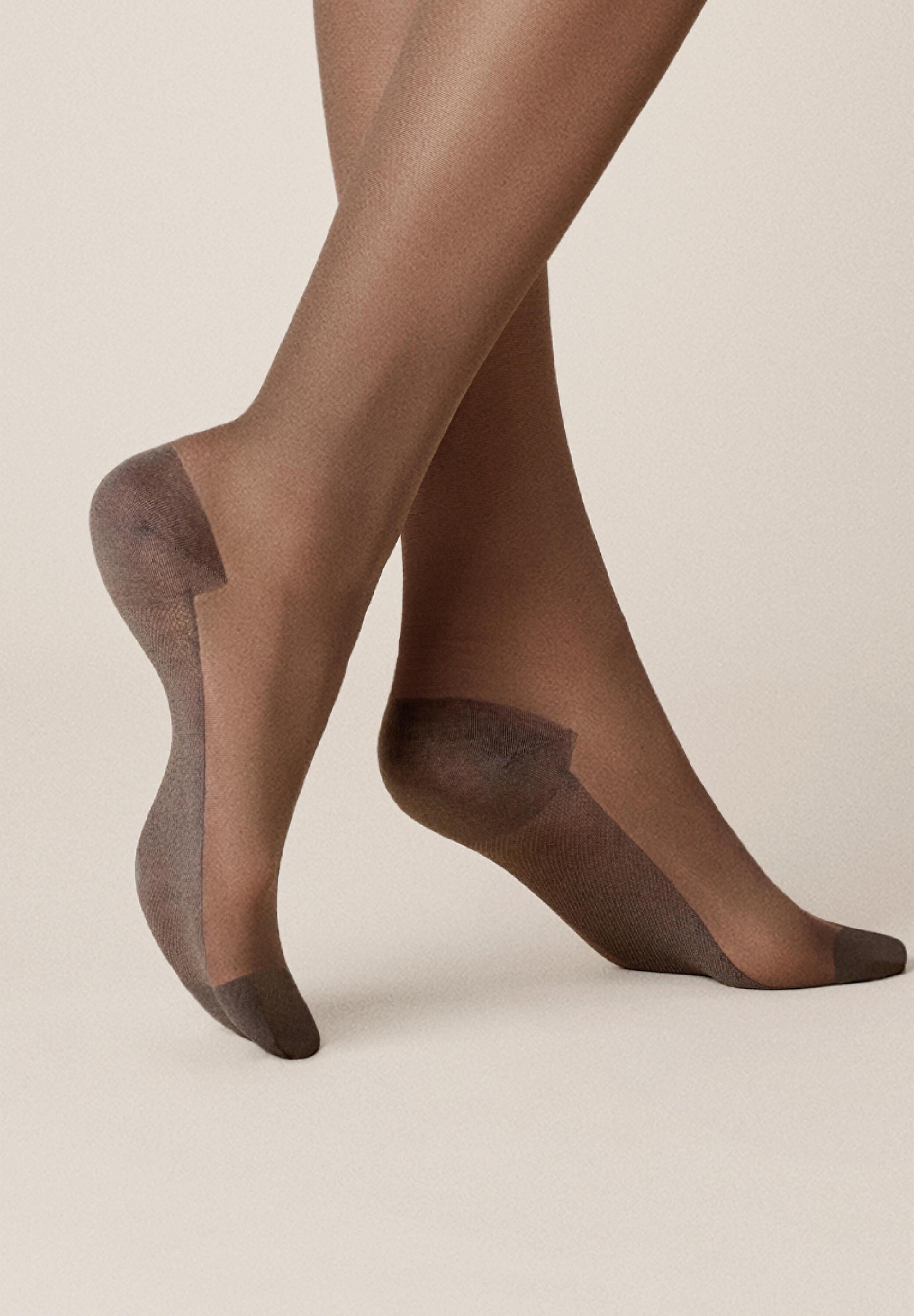 KUNERT Feinkniestrümpfe »Kniestrumpf Cotton Sole 20«