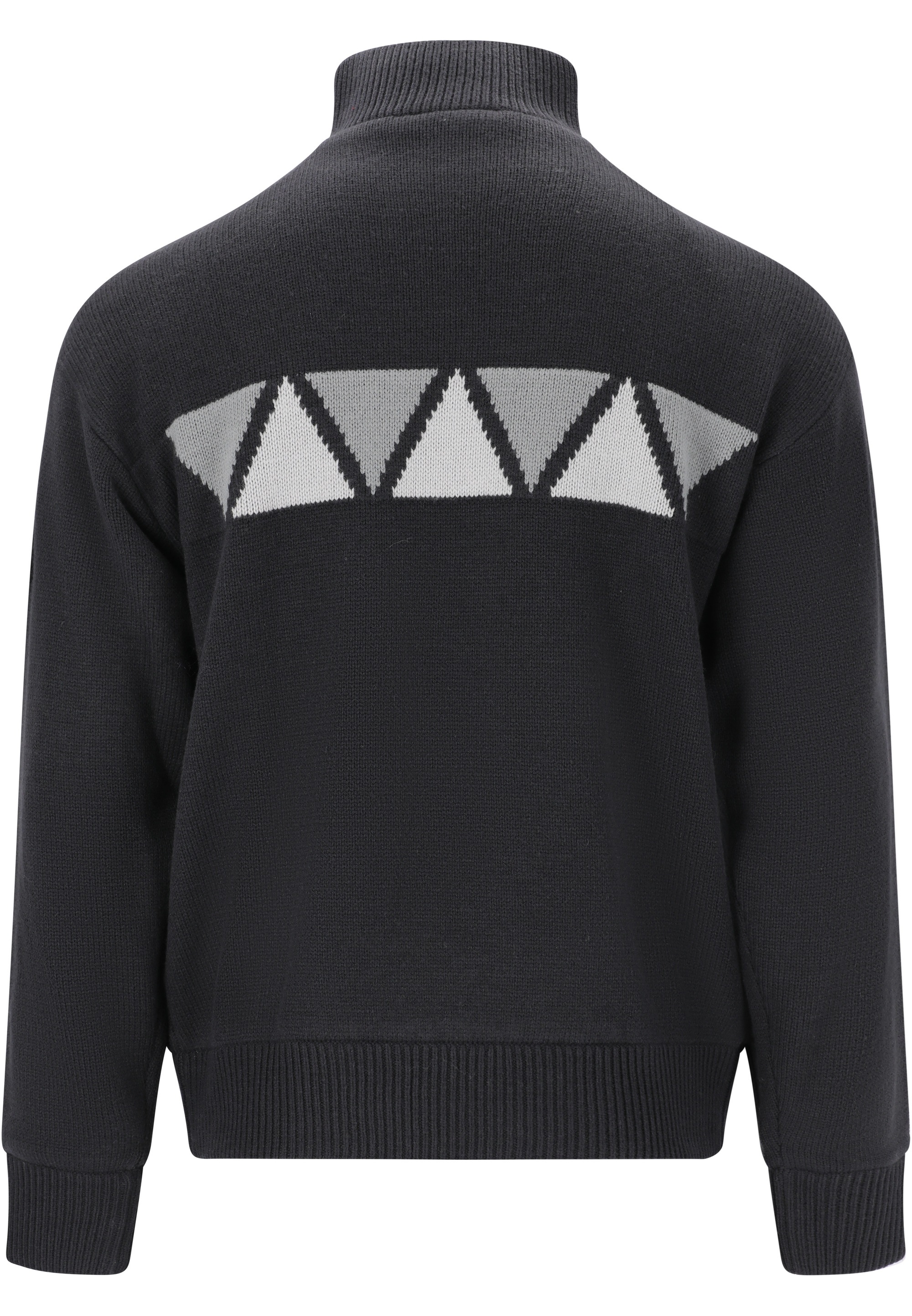 SOS Strickpullover »Aboda«, mit winddichter Innenschicht