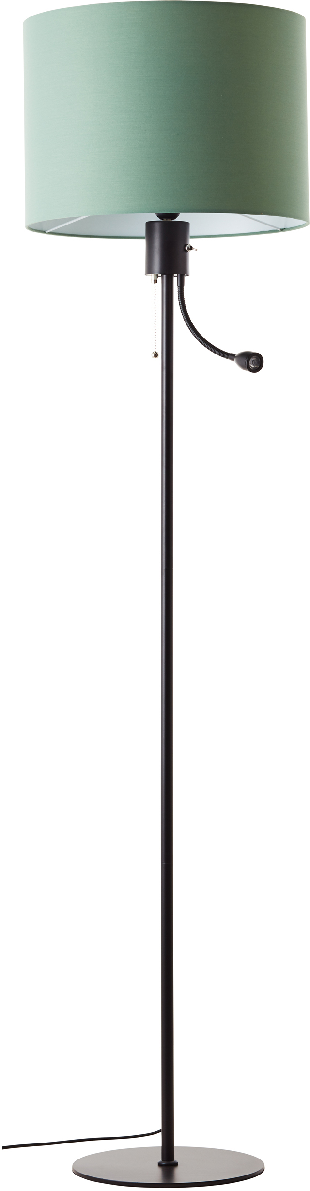 Höhe | Friday BAUR schaltbar, flexibel, 160 Lesearm cm Leuchten Getrennt Black »OWEN«, TRIO Stehlampe