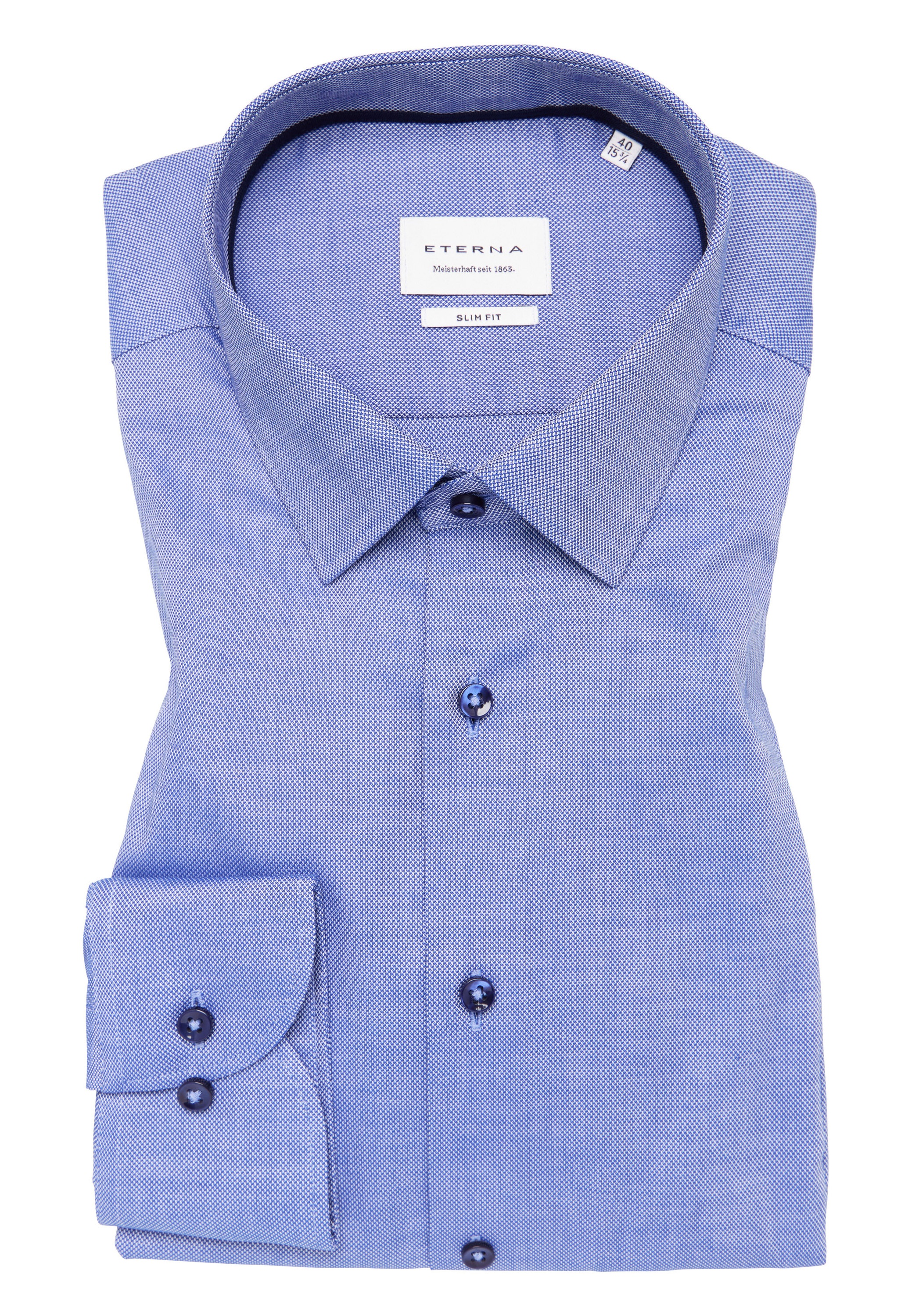 Eterna »SLIM FIT« NON IRON (bügelfrei)