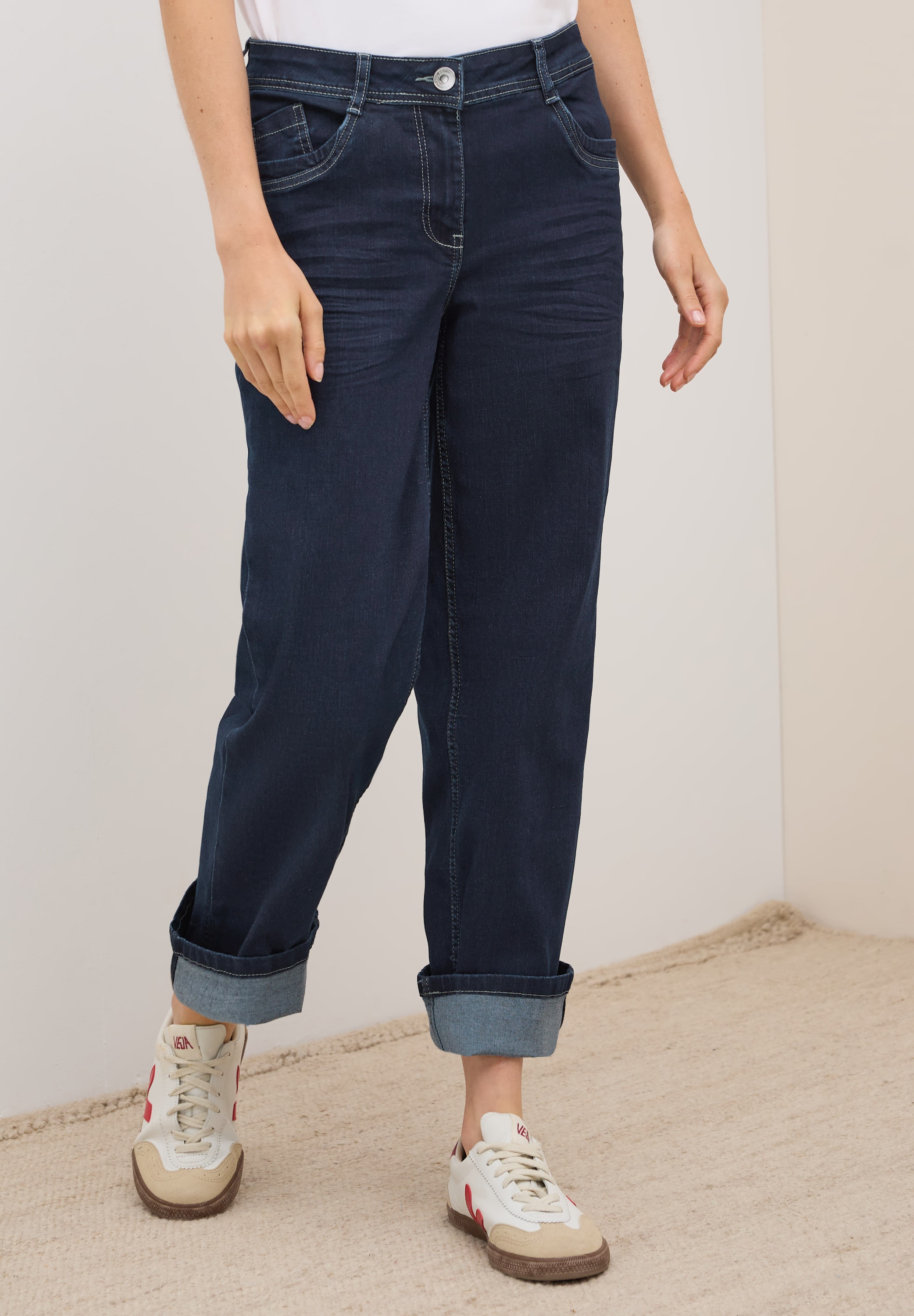 Cecil Straight-Jeans "Style NEELE Straight", im Loose Fit günstig online kaufen