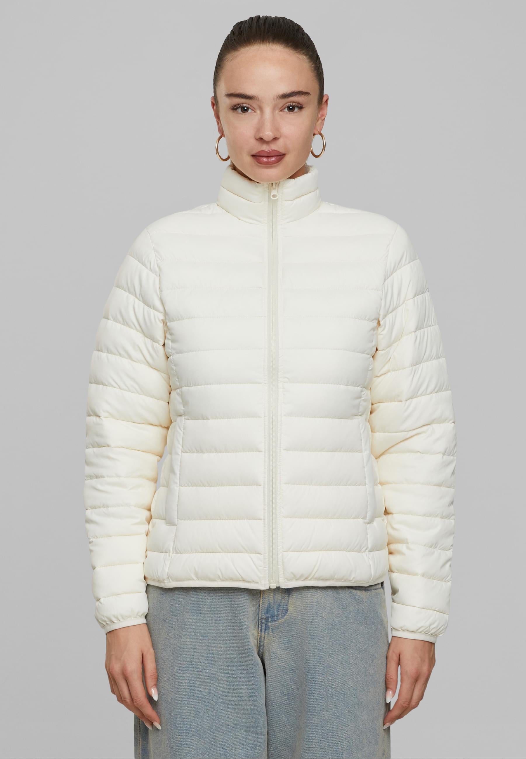 URBAN CLASSICS Allwetterjacke »Urban Classics Ladies Ultra Light Puffer Jacket«, (1 St.), ohne Kapuze