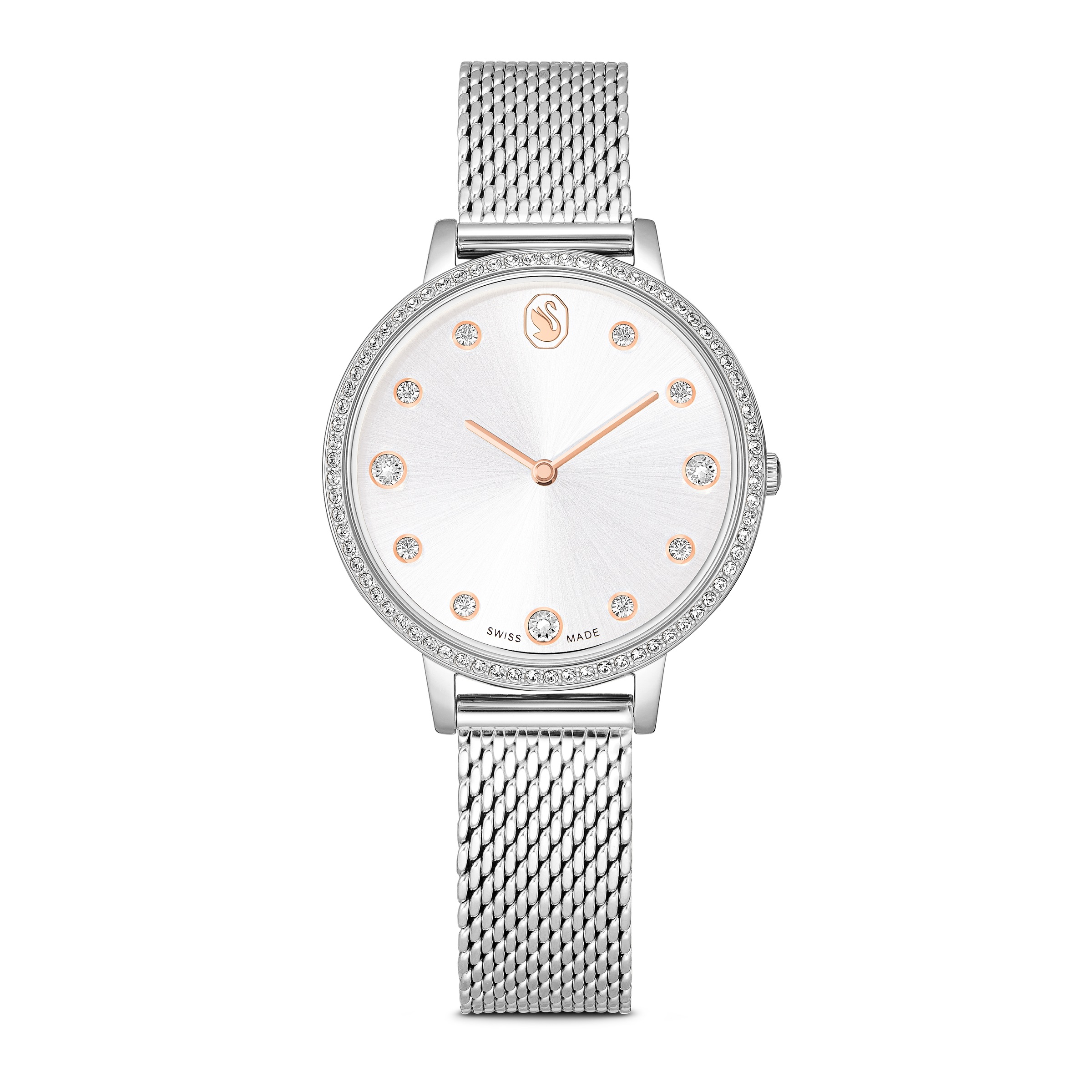 Swarovski Clarica Montre à Quartz Argent 2